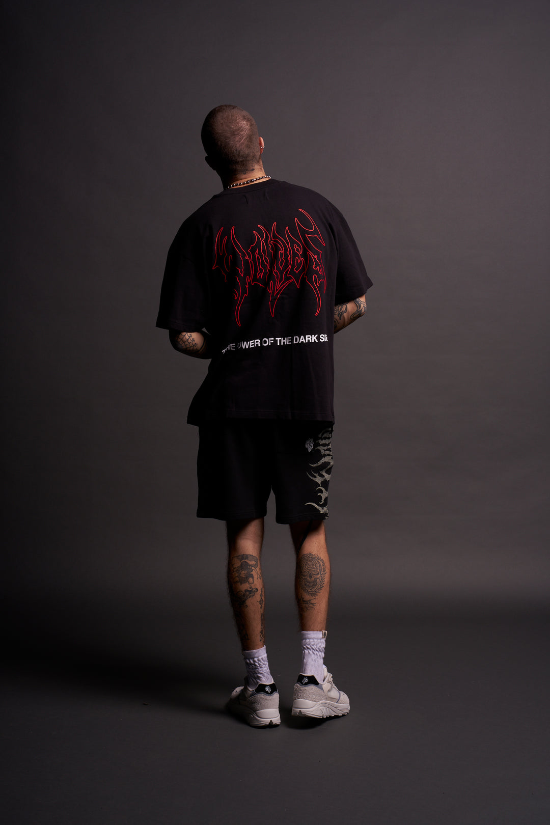 The Power Of The Dark Side Maul "Premium" Oversized Tee in Black