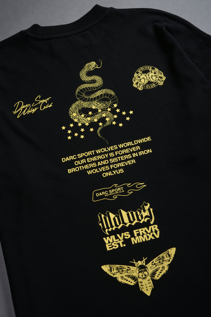 Never Back Down "Pump Cover" Tee in Black