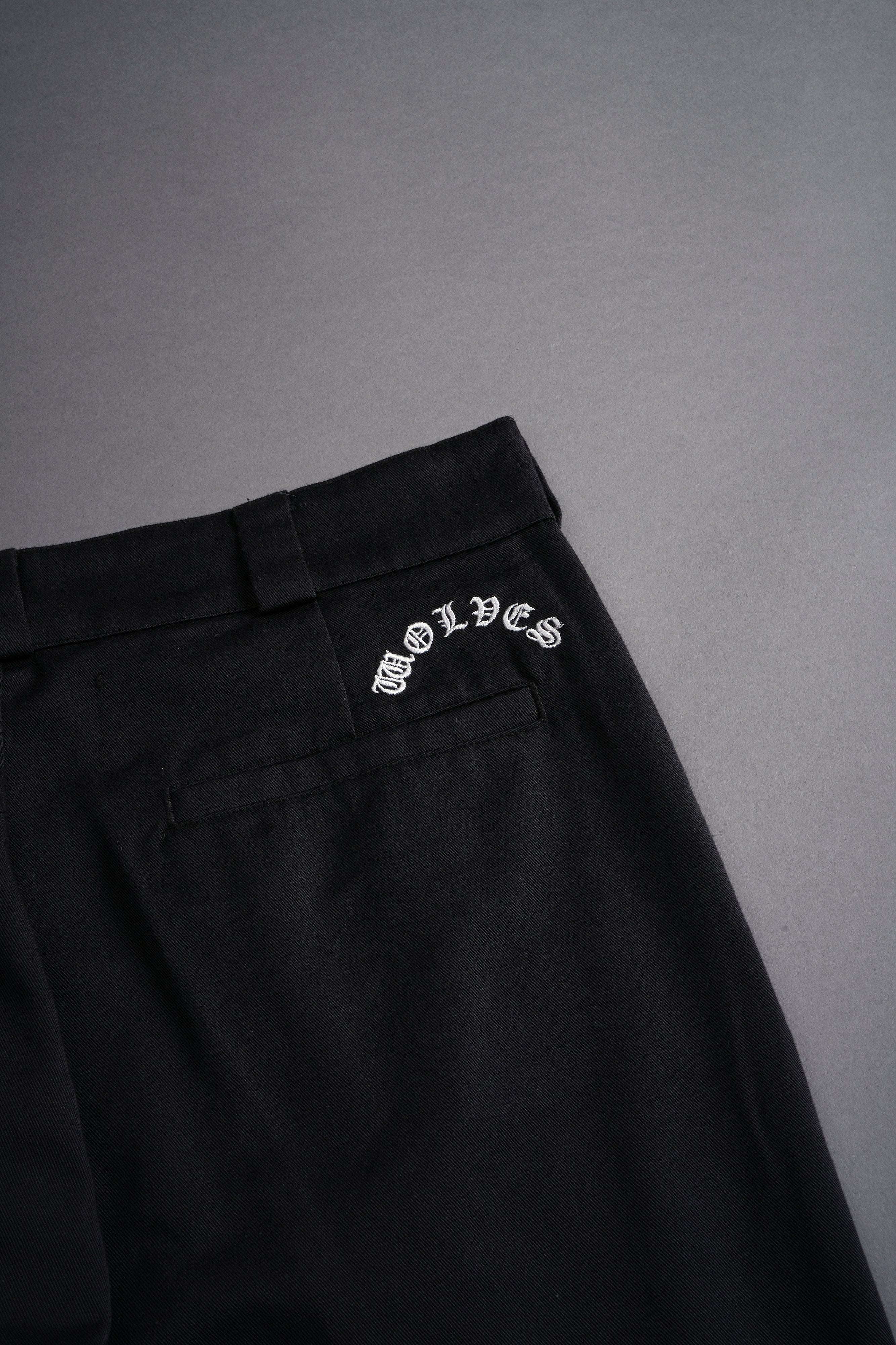 Wolf Chopper Rickies Pants in Black