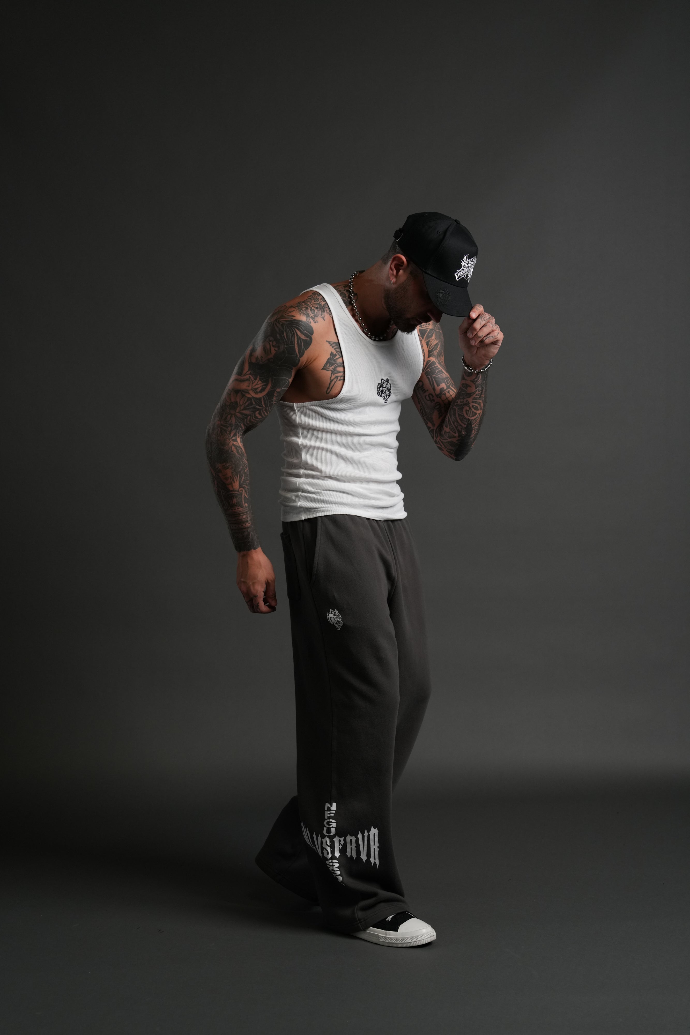 Iron Code Lennox Sweat Pants in Wolf Gray