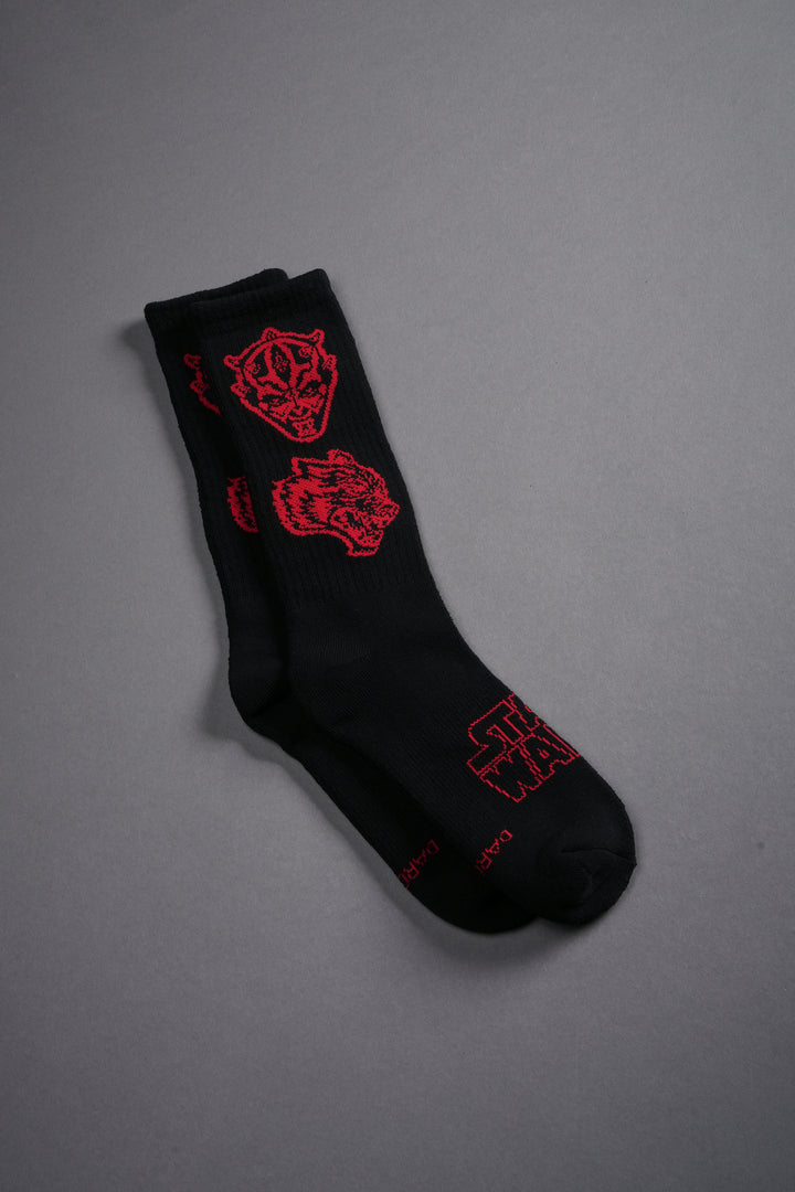 Big Wolf Maul Classic Socks in Black