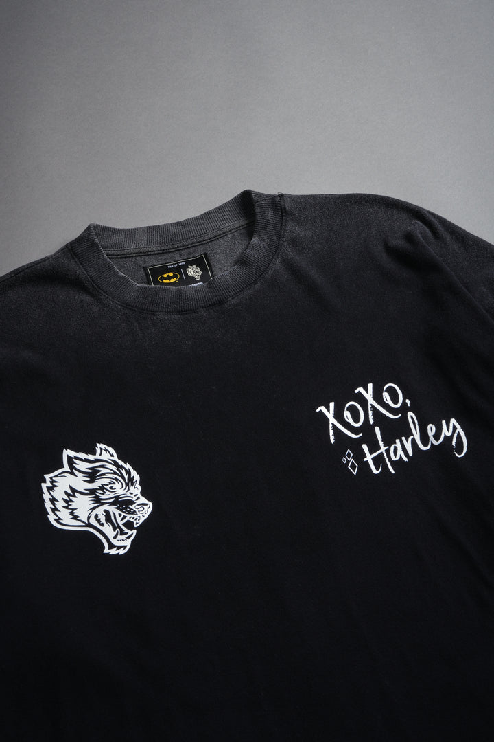 XOXO "Premium" Oversized Tee in Black