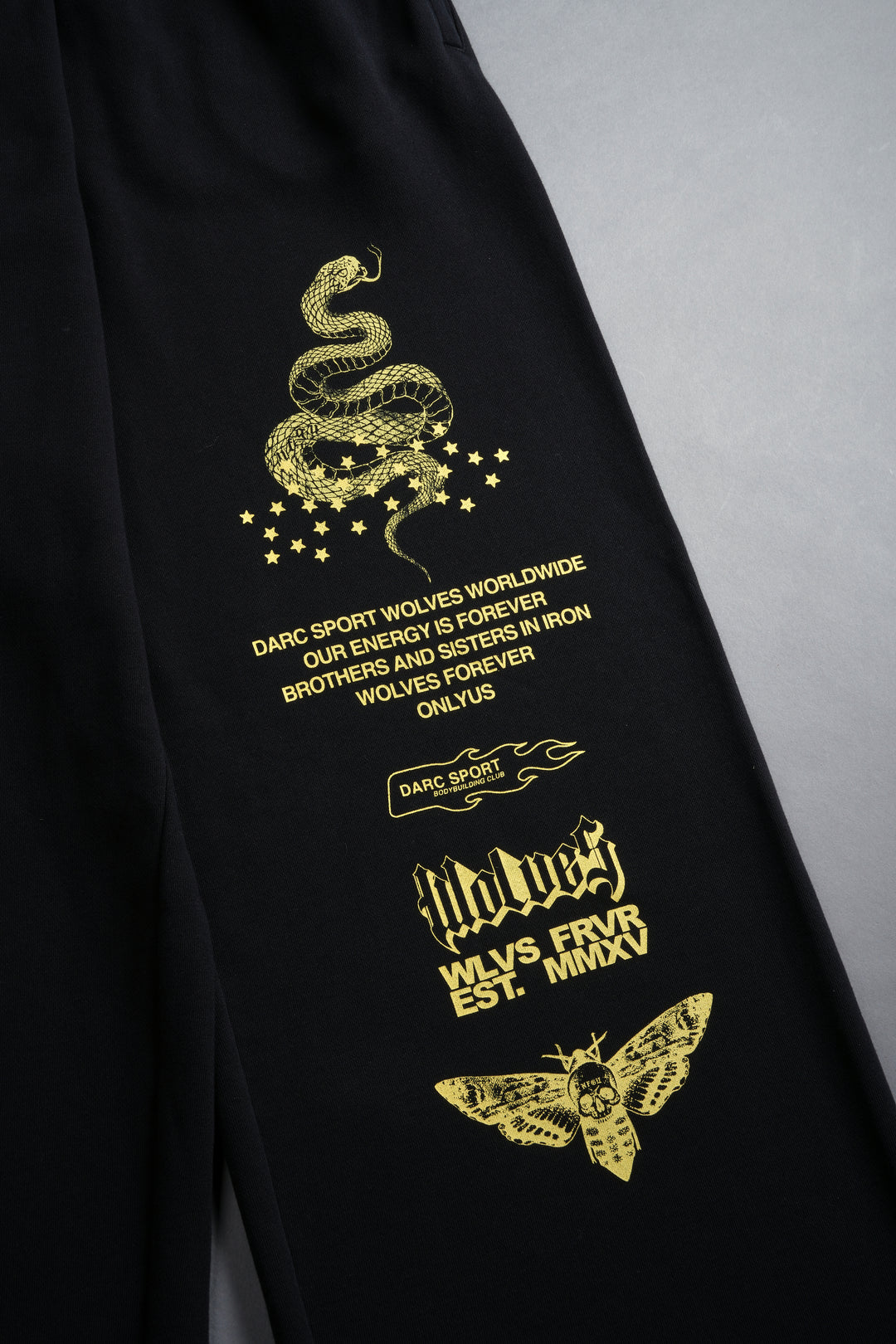 Never Back Down Durst Sweats V2 in Black