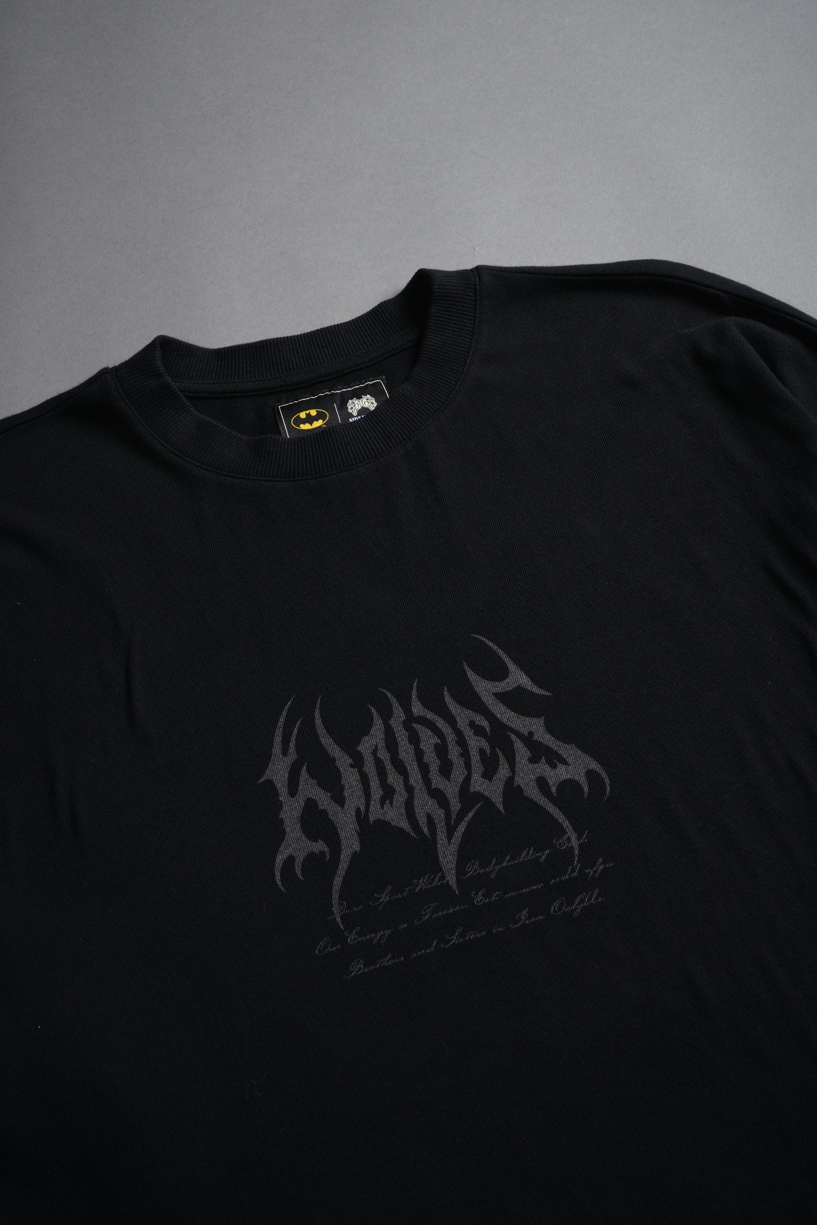 Darc Joker "Side By Side" Series Premium Oversized Tee in Black