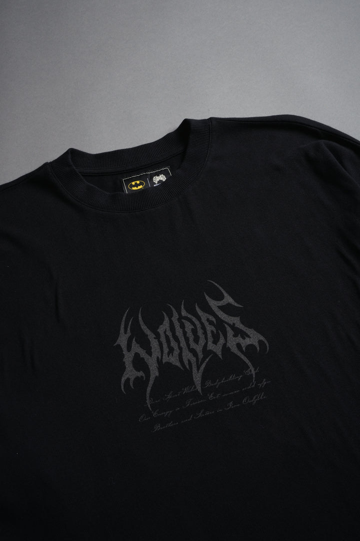 Darc Joker "Side By Side" Series Premium Oversized Tee in Black