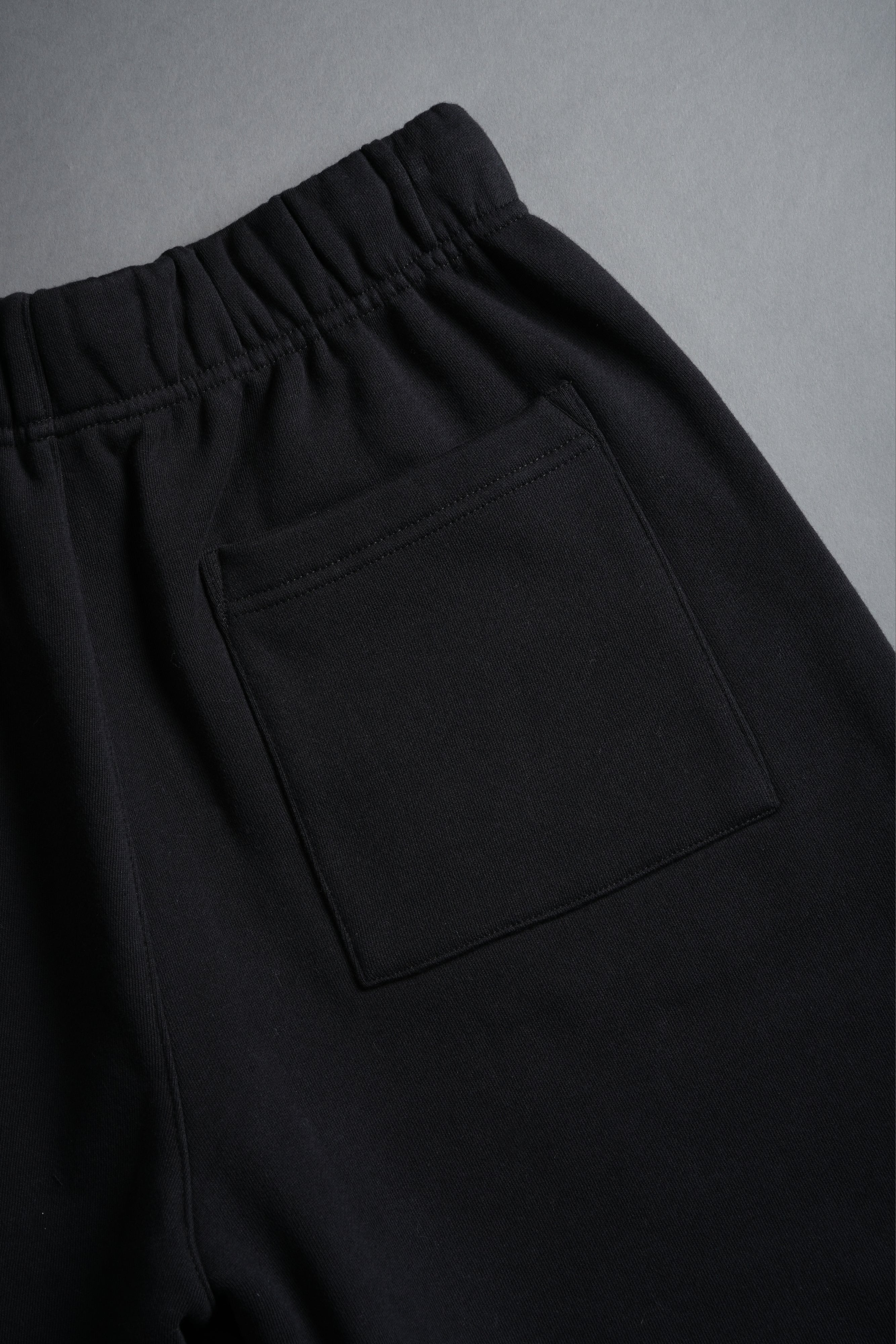 Fallen Cherub Oversized Post Lounge Sweat Shorts in Black