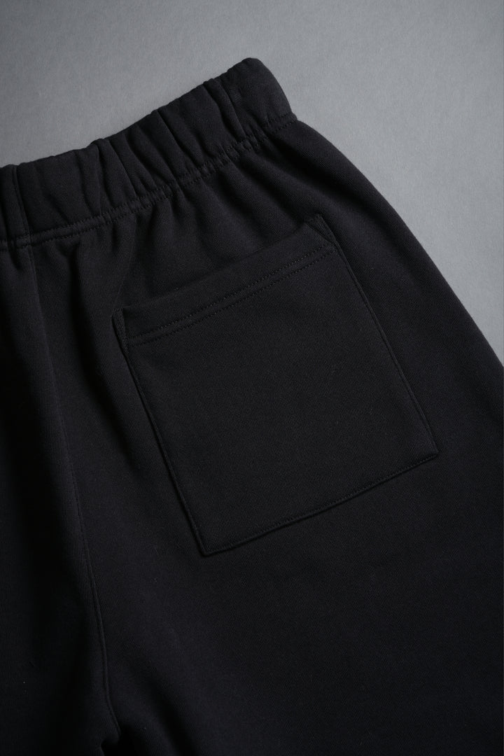 Fallen Cherub Oversized Post Lounge Sweat Shorts in Black