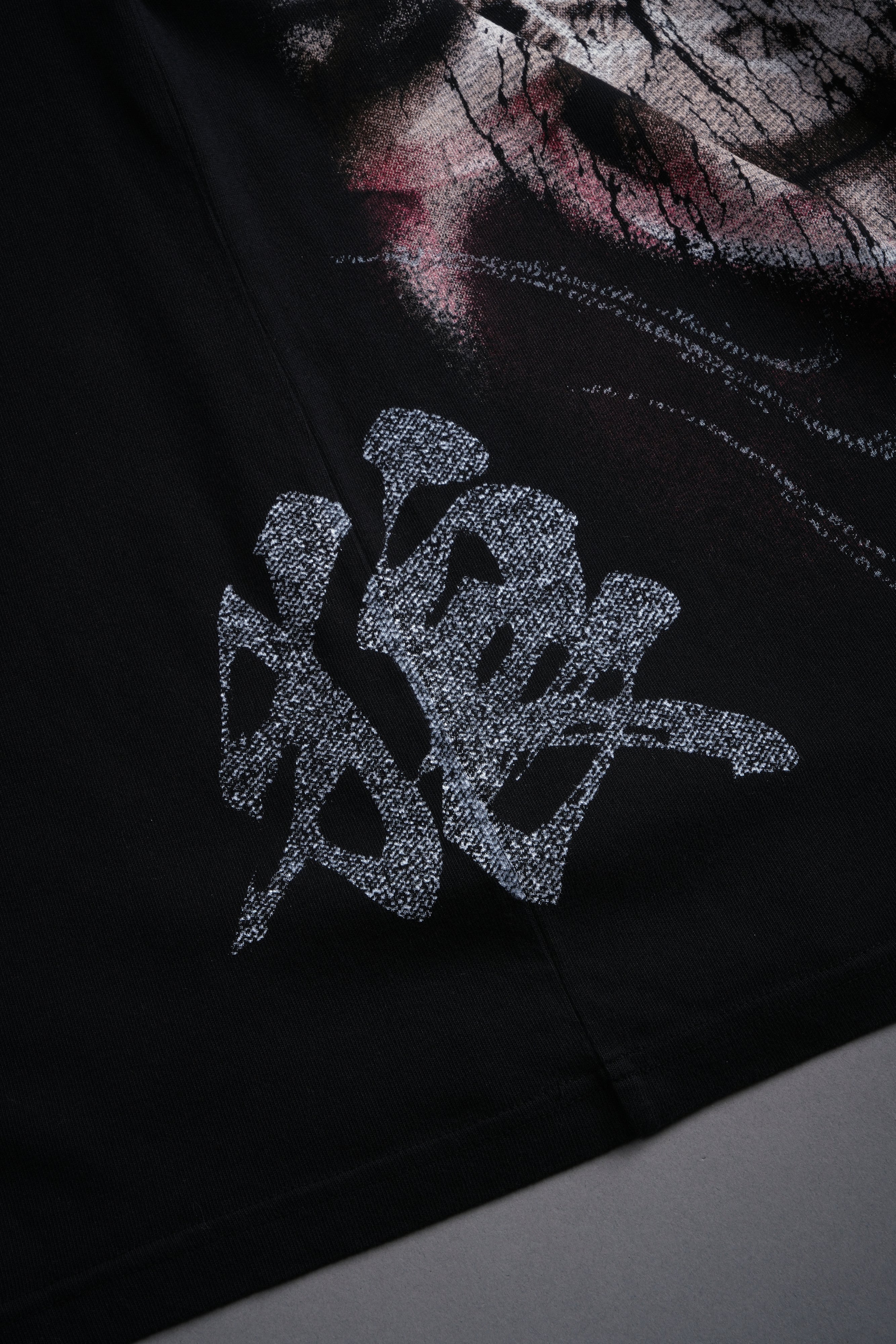 Apex Predator "Side By Side" Series Premium Oversized Tee in Black