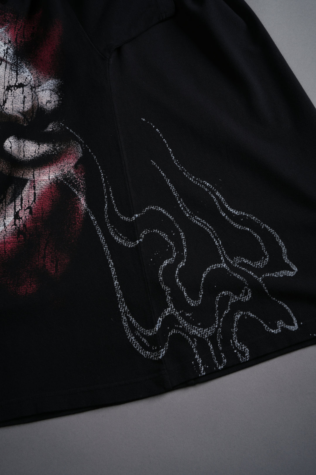 Apex Predator "Side By Side" Series Premium Oversized Tee in Black