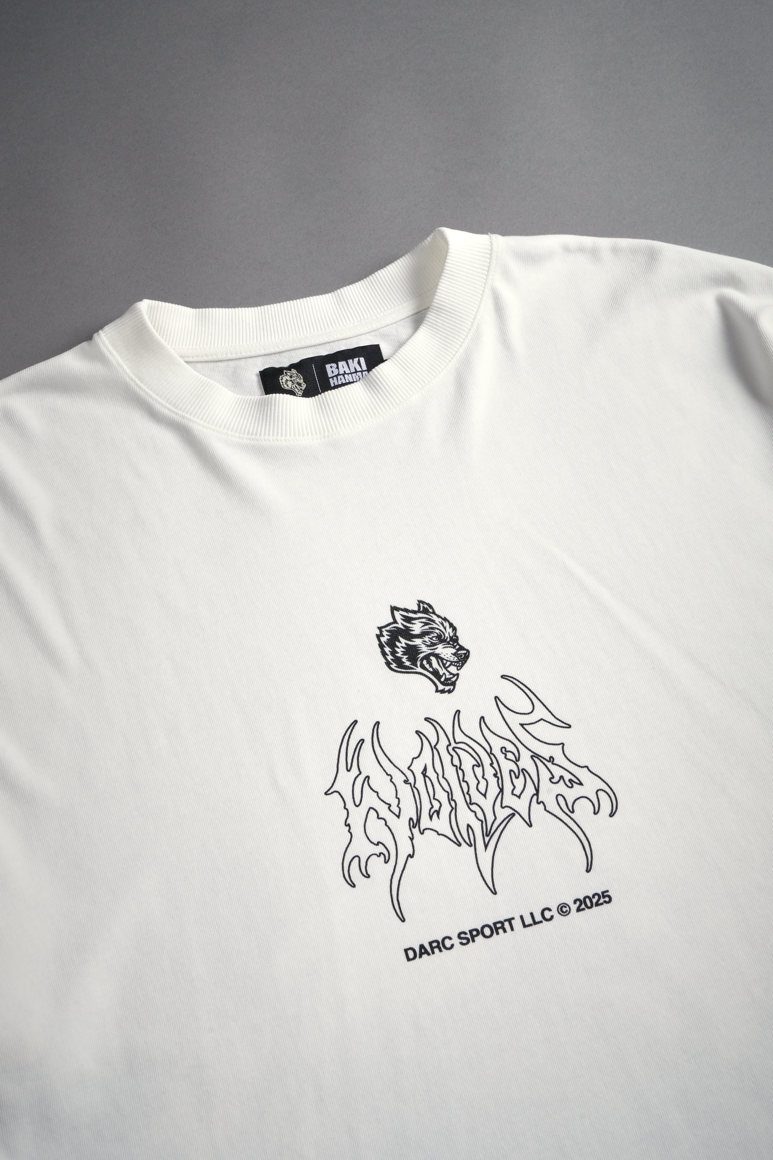 The Champion "Premium" Oversized Tee in Cream