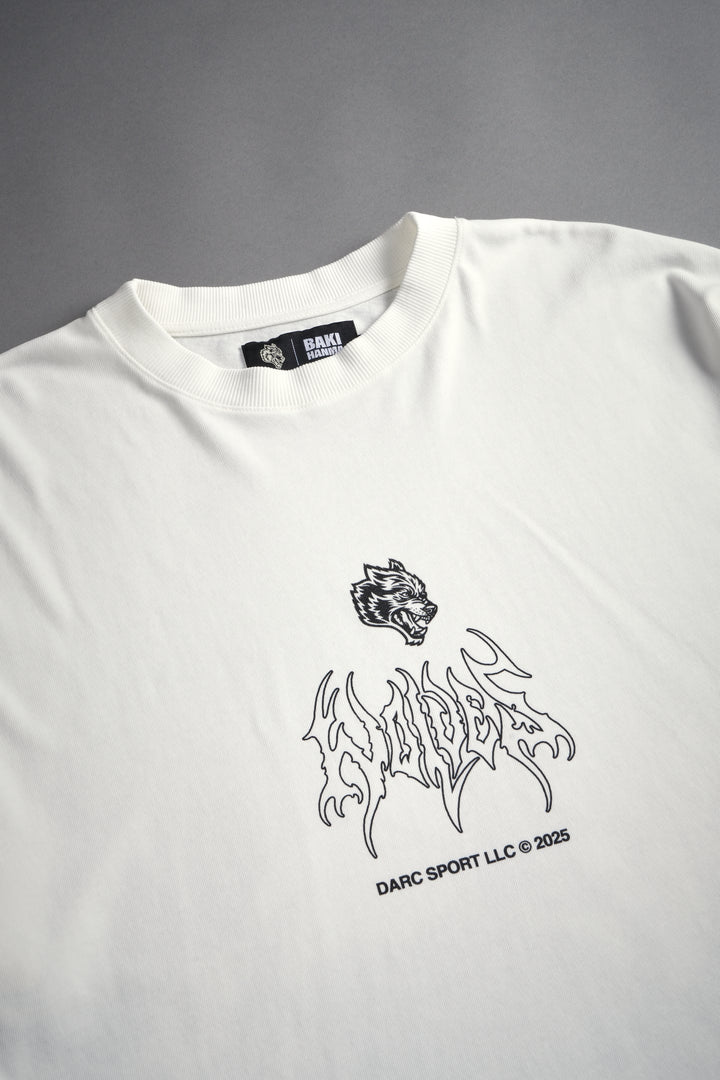 The Champion "Premium" Oversized Tee in Cream