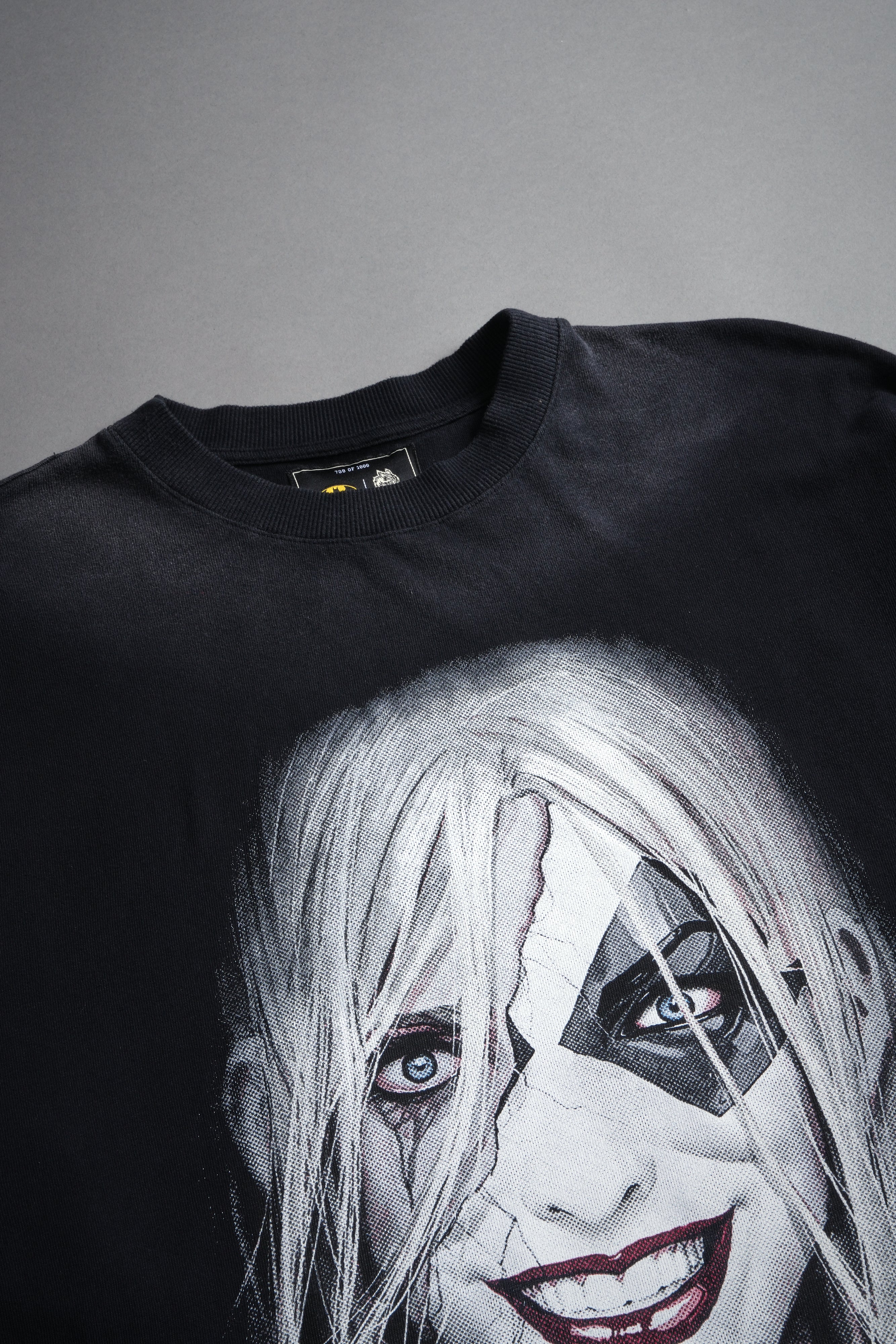 Quinn Forever "Premium" Oversized Tee in Black Drift Wash