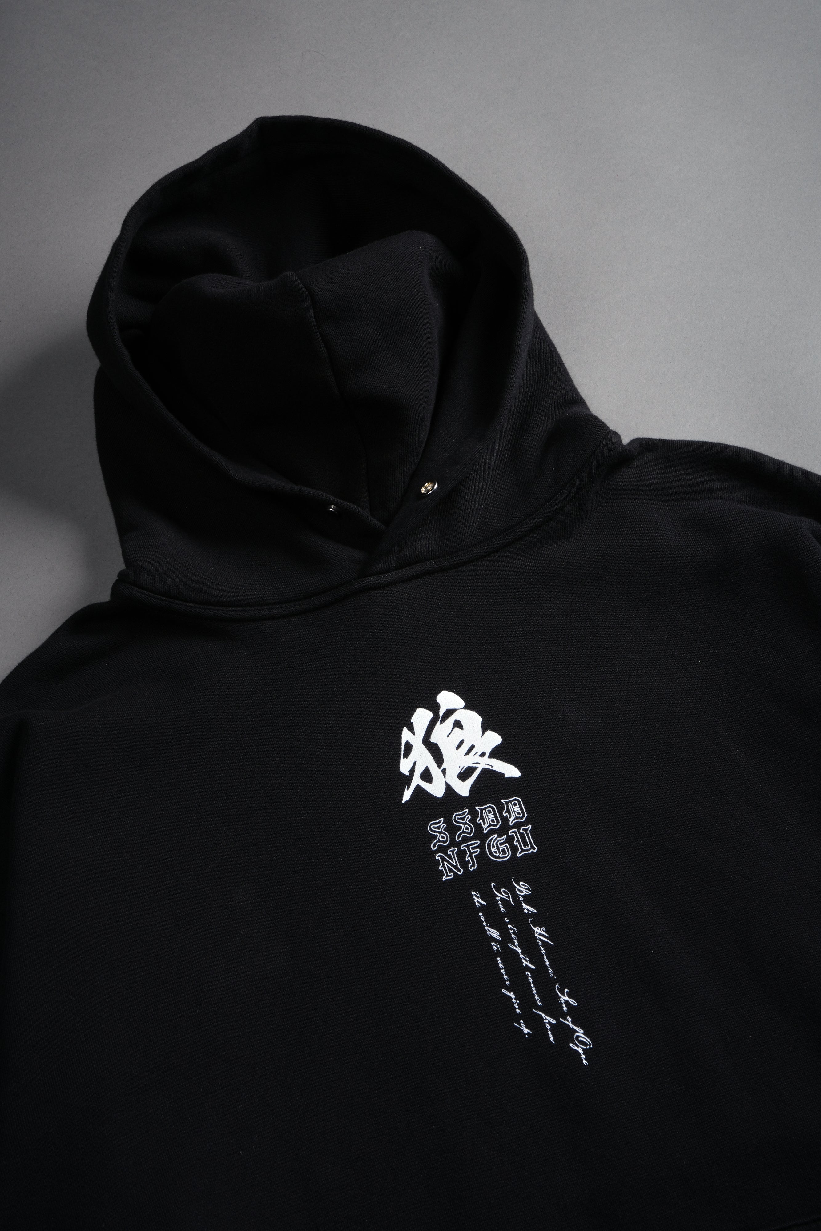 Baki Hanma "Pierce" Hoodie in Black