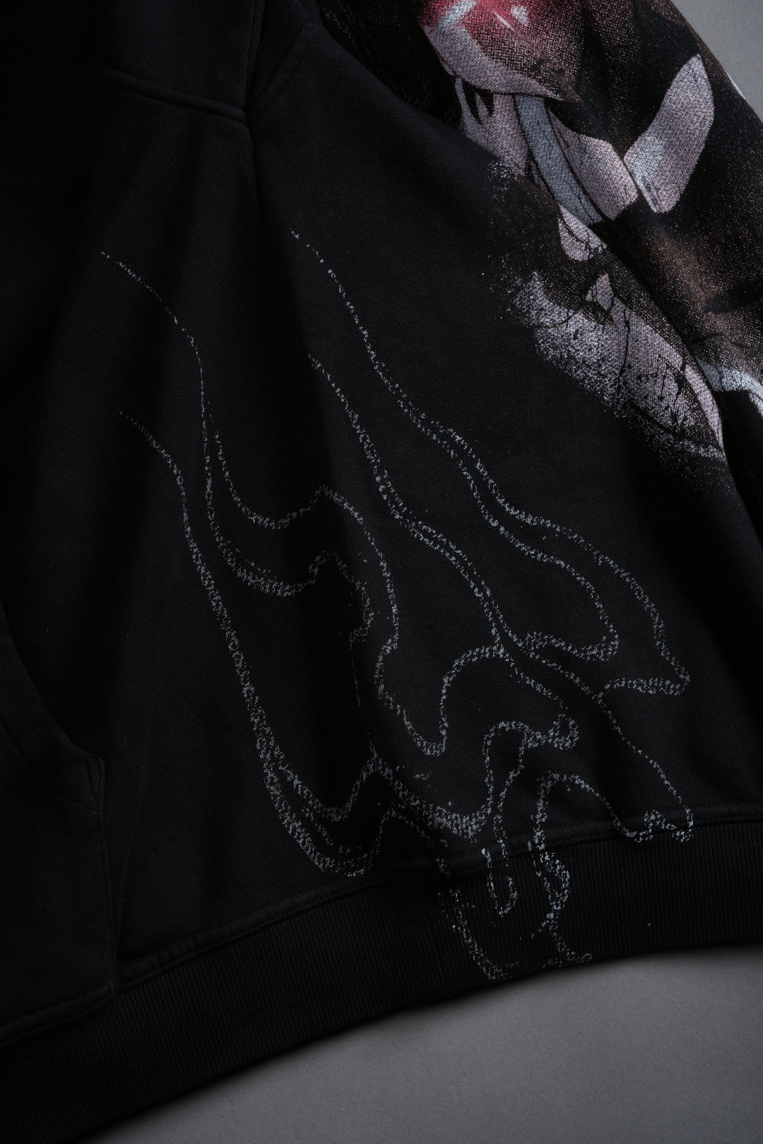 Baki Hanma "Pierce" Hoodie in Black