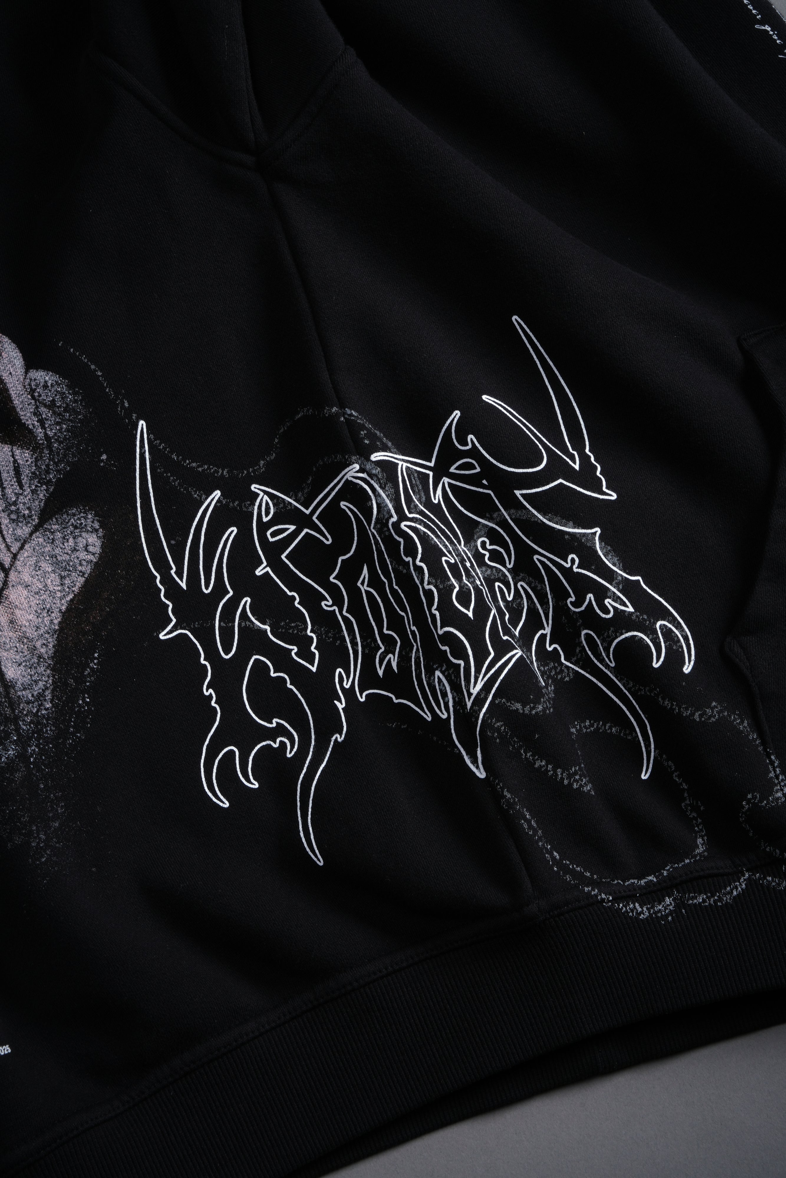 Baki Hanma "Pierce" Hoodie in Black