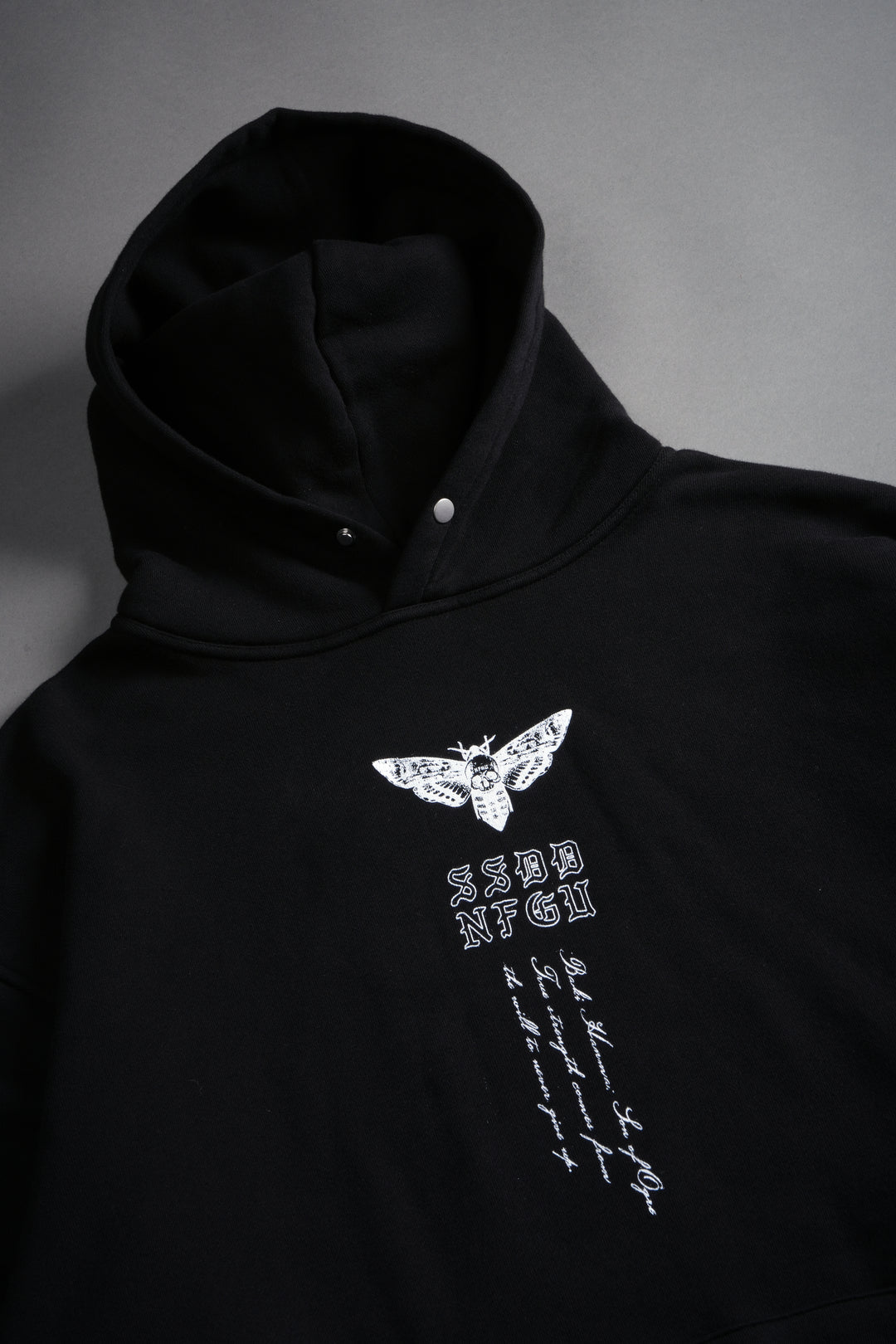 Yujiro Hanma "Pierce" Hoodie in Black
