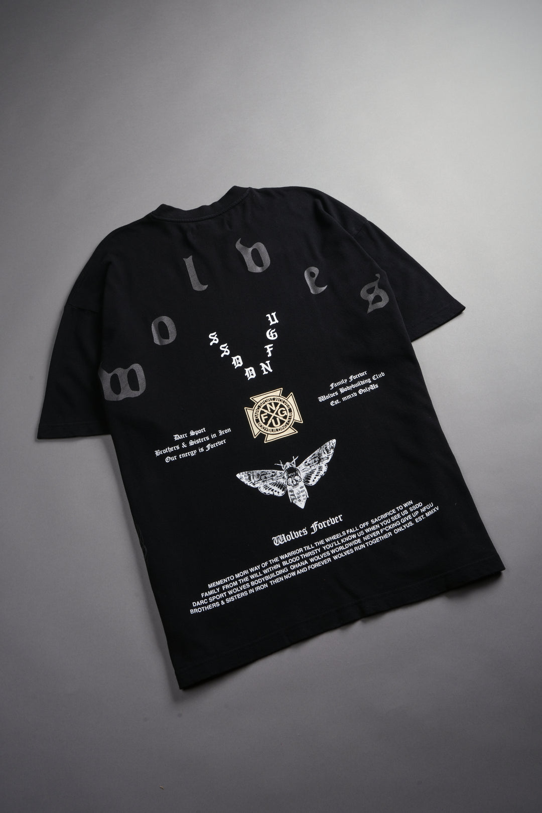 Lineage Frvr Premium Oversized Tee in Black