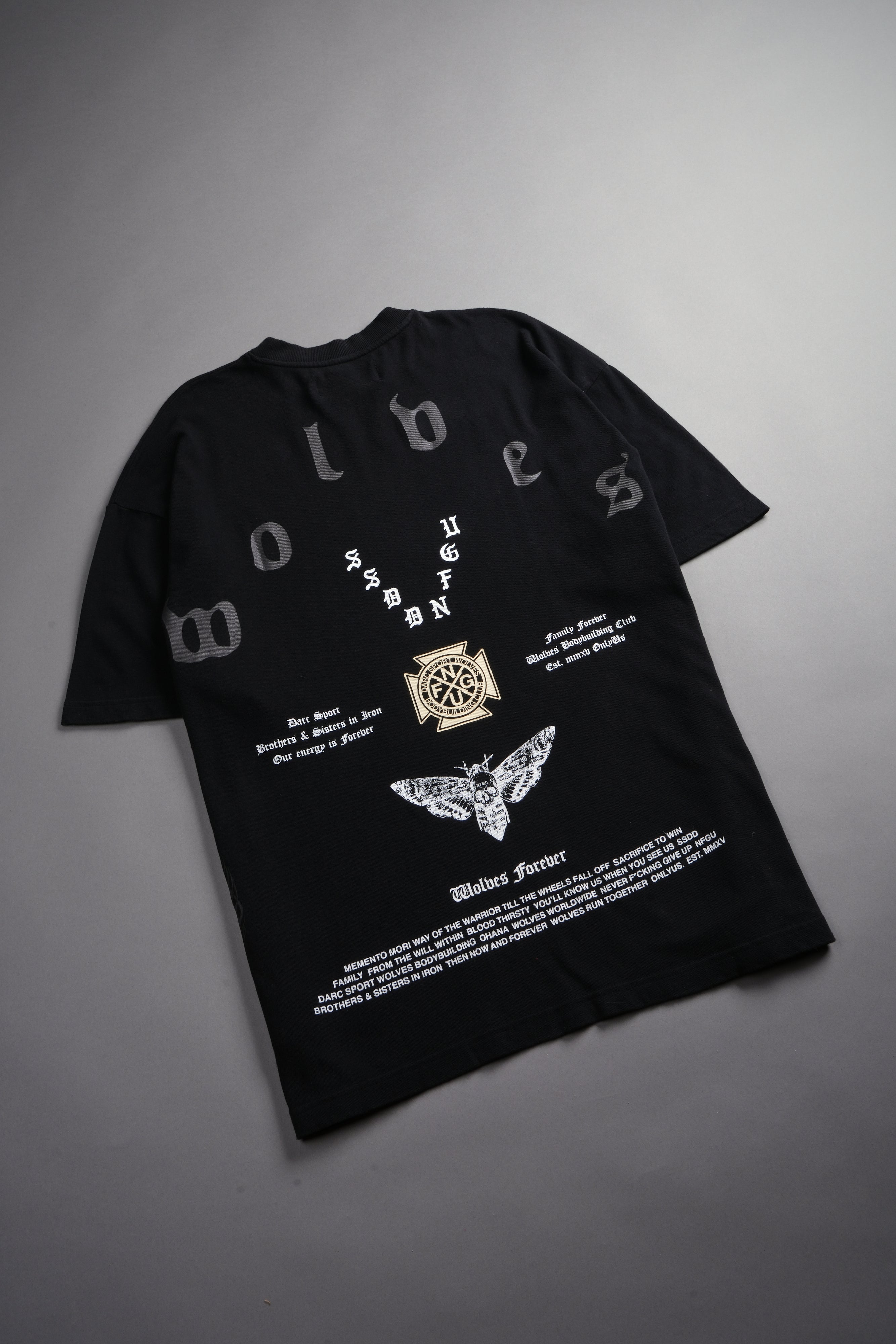 Lineage Frvr Premium Oversized Tee in Black