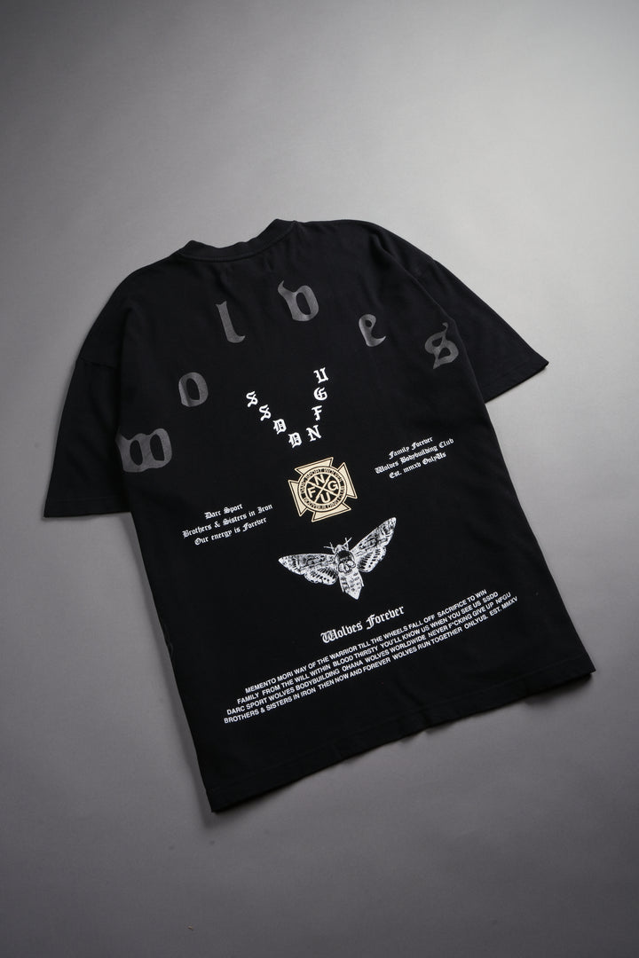 Lineage Frvr Premium Oversized Tee in Black