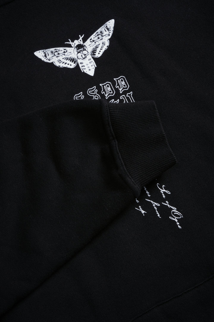 Yujiro Hanma "Pierce" Hoodie in Black