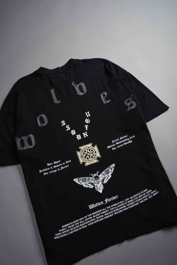 Lineage Frvr Premium Oversized Tee in Black