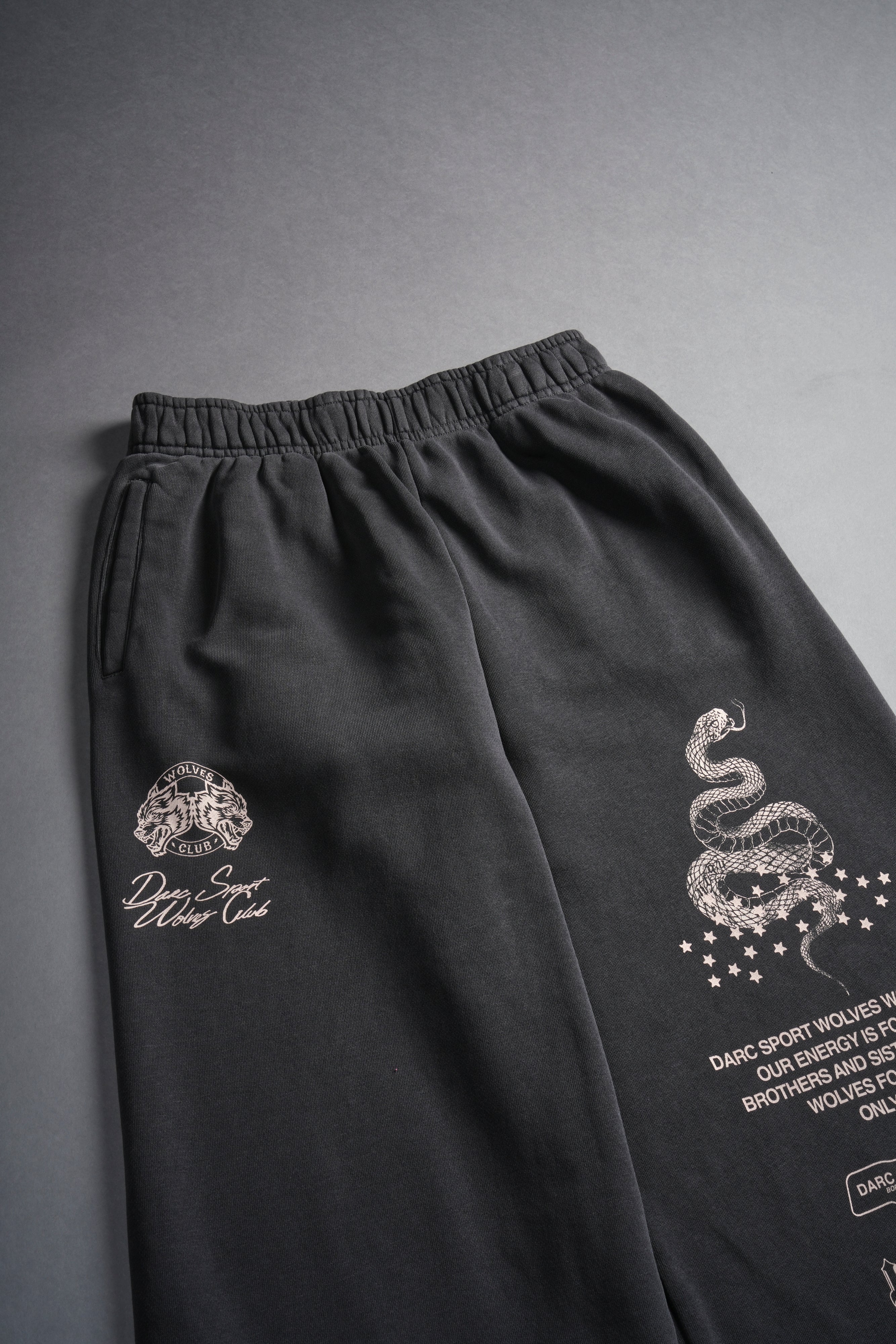 Never Back Down Durst Sweats V2 in Wolf Gray