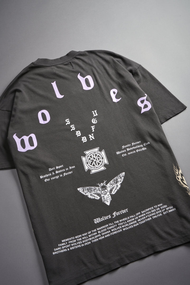 Lineage Frvr Premium Oversized Tee in Wolf Gray