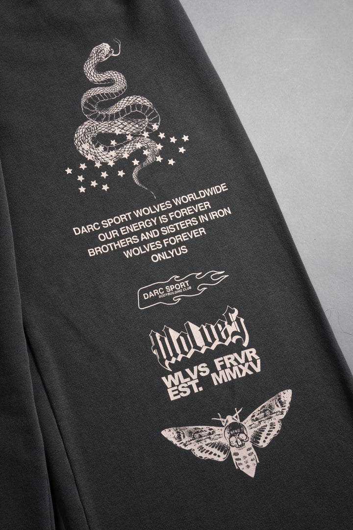 Never Back Down Durst Sweats V2 in Wolf Gray