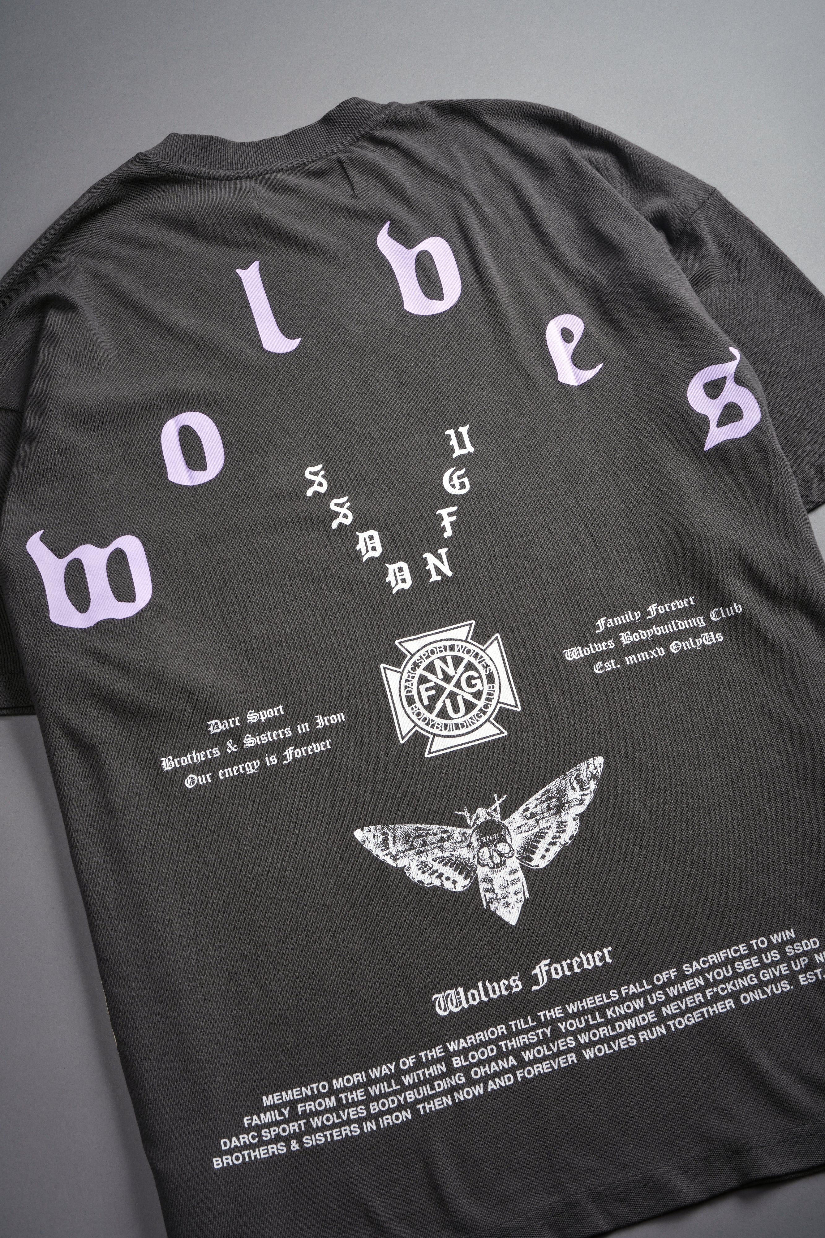 Lineage Frvr Premium Oversized Tee in Wolf Gray