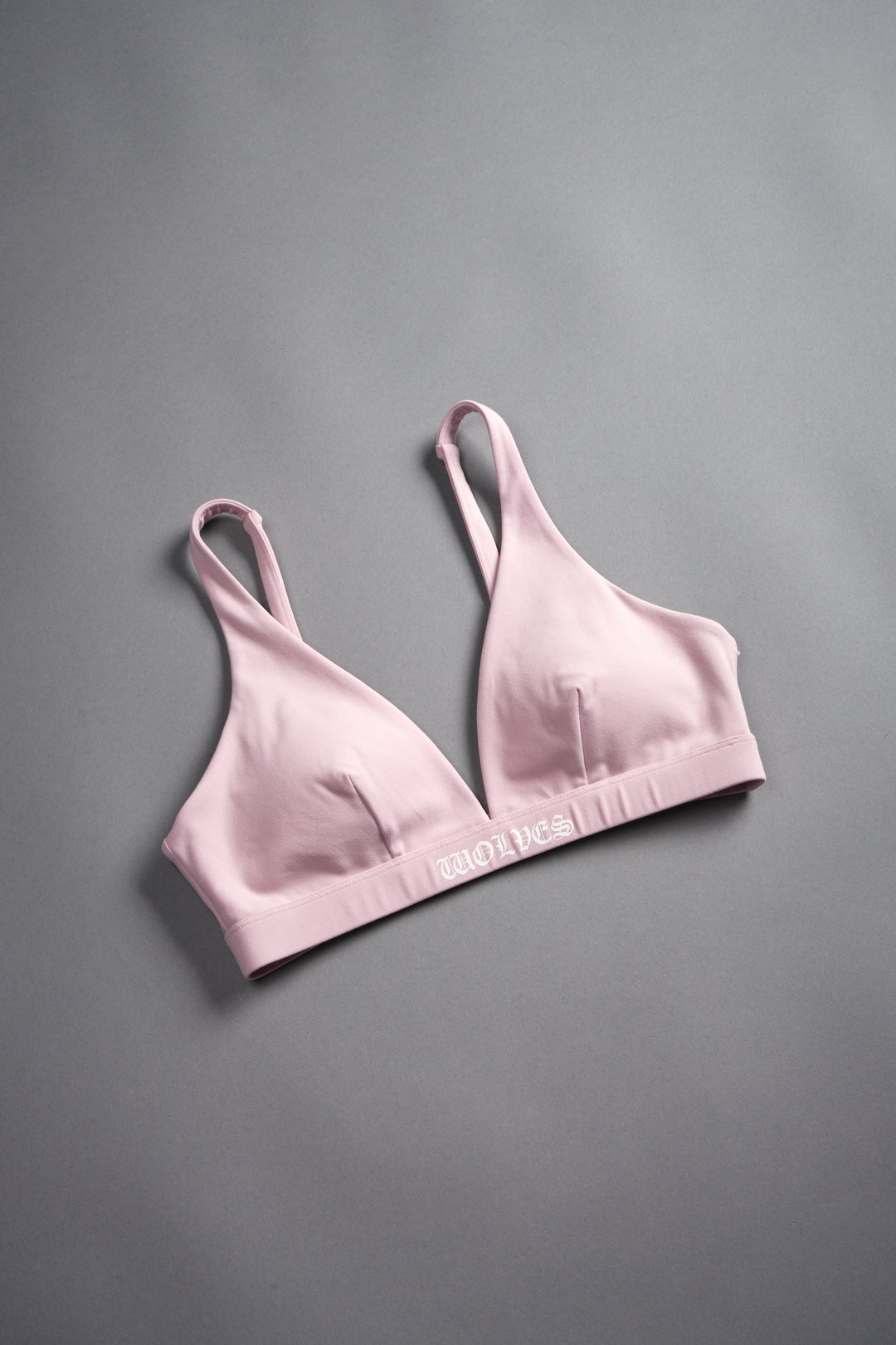 She Chopper V Sports Bra in Pink Dust