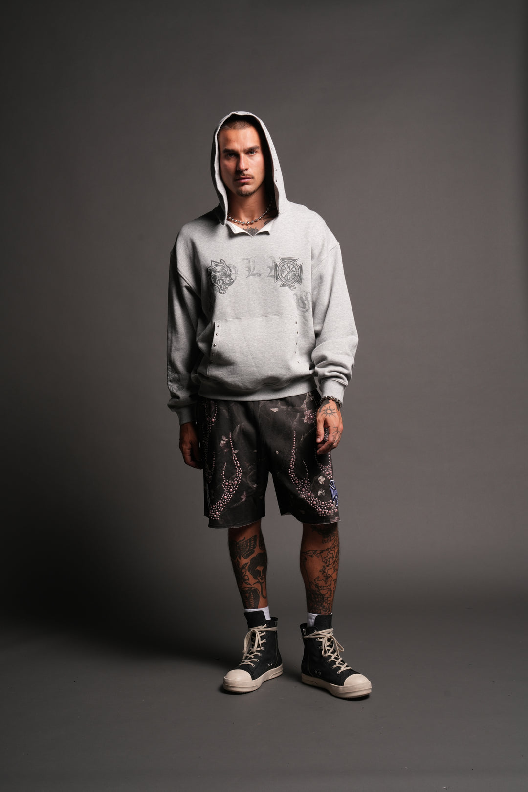 Our Legacy Dempsey Hoodie In Light Athletic Gray
