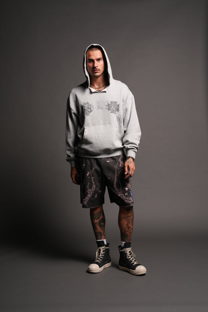 Our Legacy Dempsey Hoodie In Light Athletic Gray