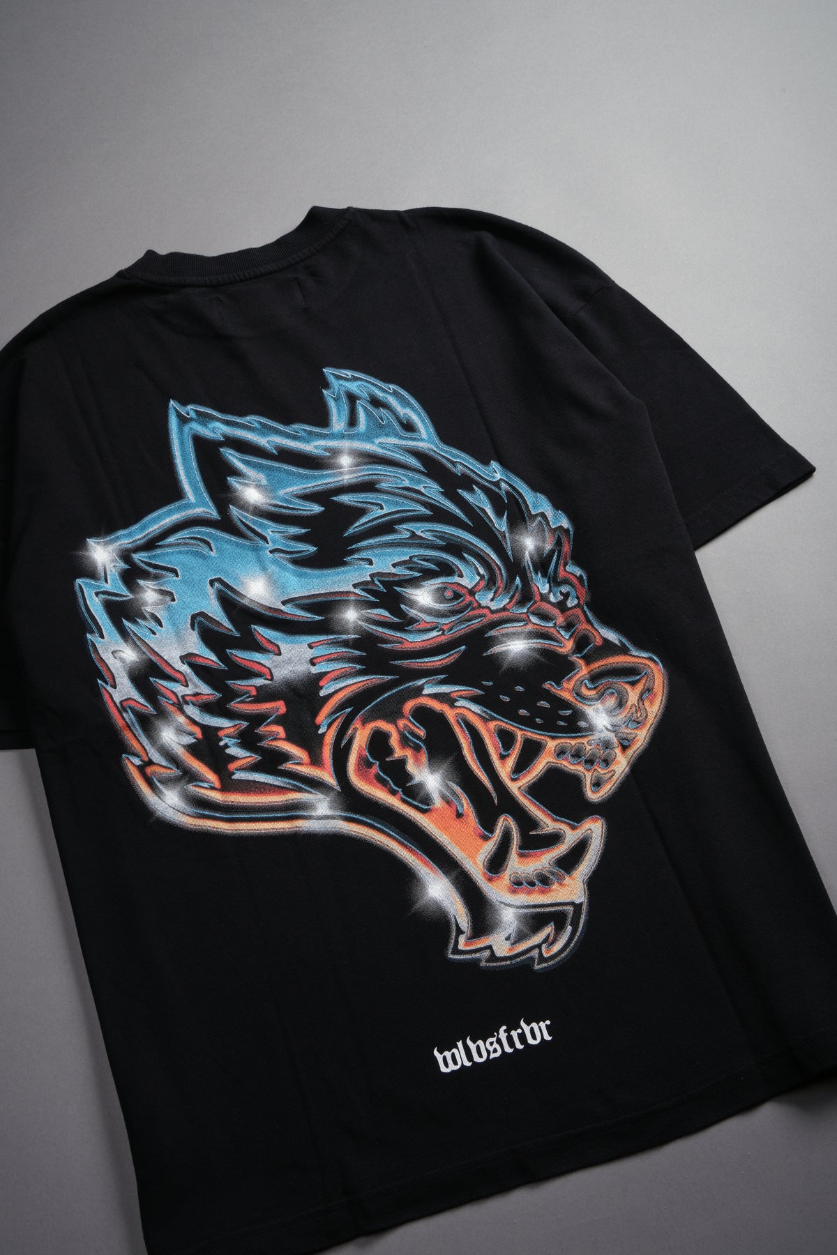 Soul Of Iron V2 Premium Oversized Tee in Black