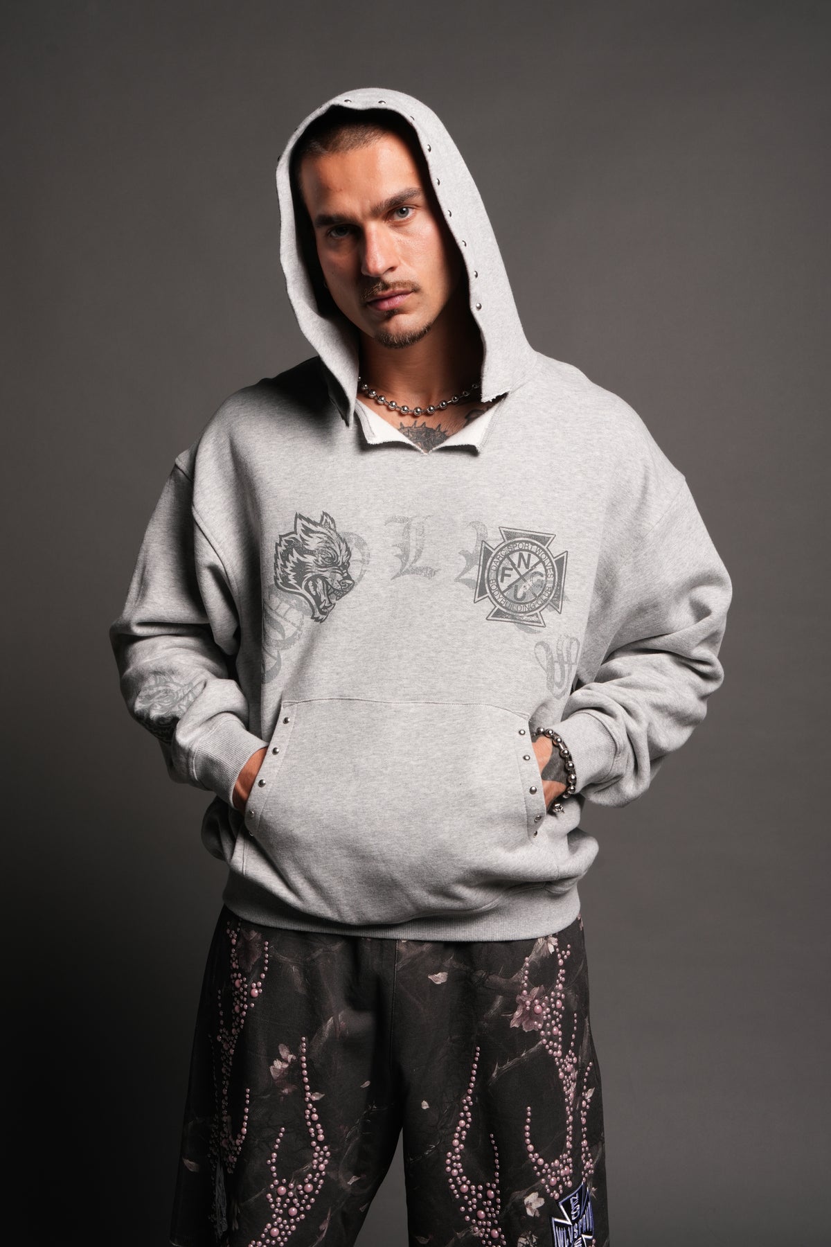 Our Legacy Dempsey Hoodie In Light Athletic Gray