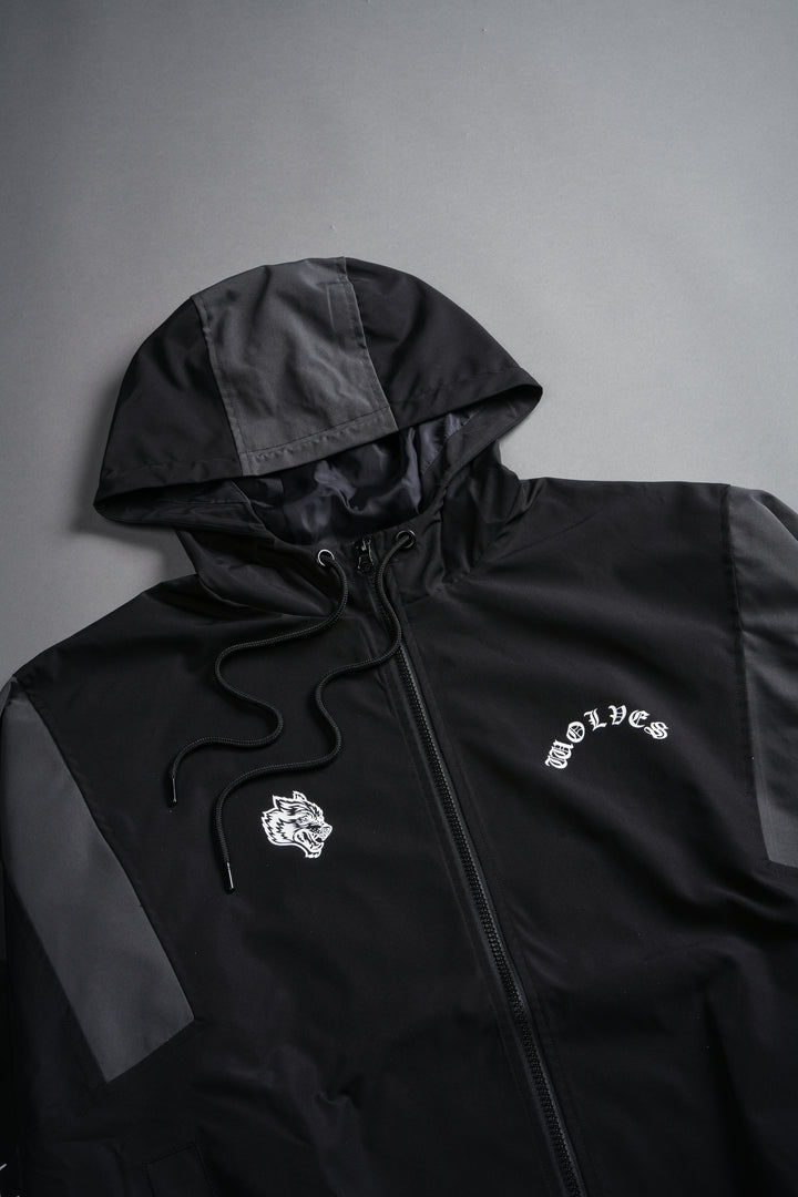 Thorns Brolic Unisex Track Jacket in Black/Wolf Gray