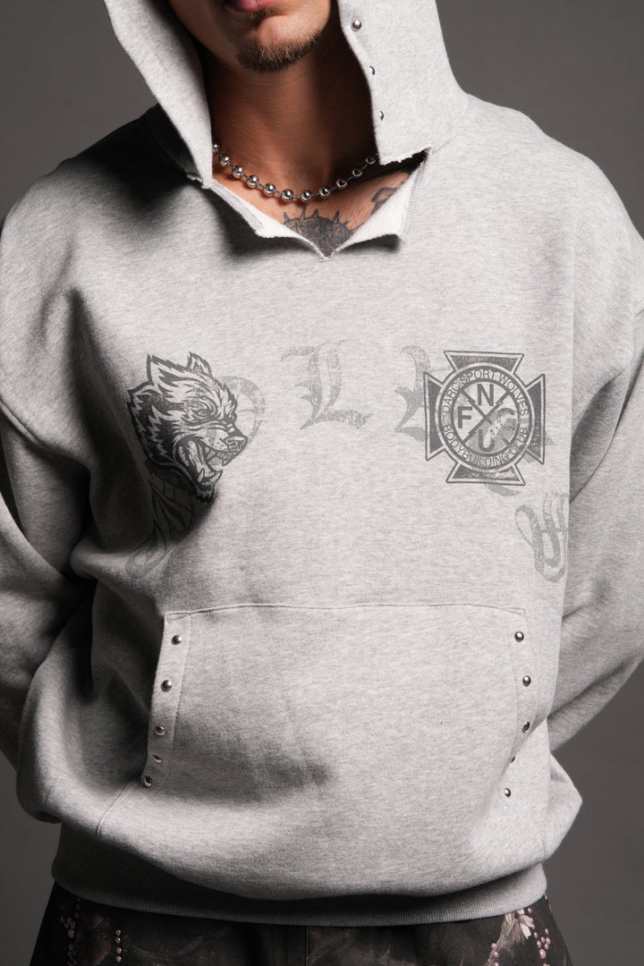 Our Legacy Dempsey Hoodie In Light Athletic Gray