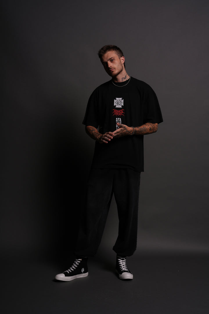 Darc Shinigami "Side By Side" Series Premium Tee in Black