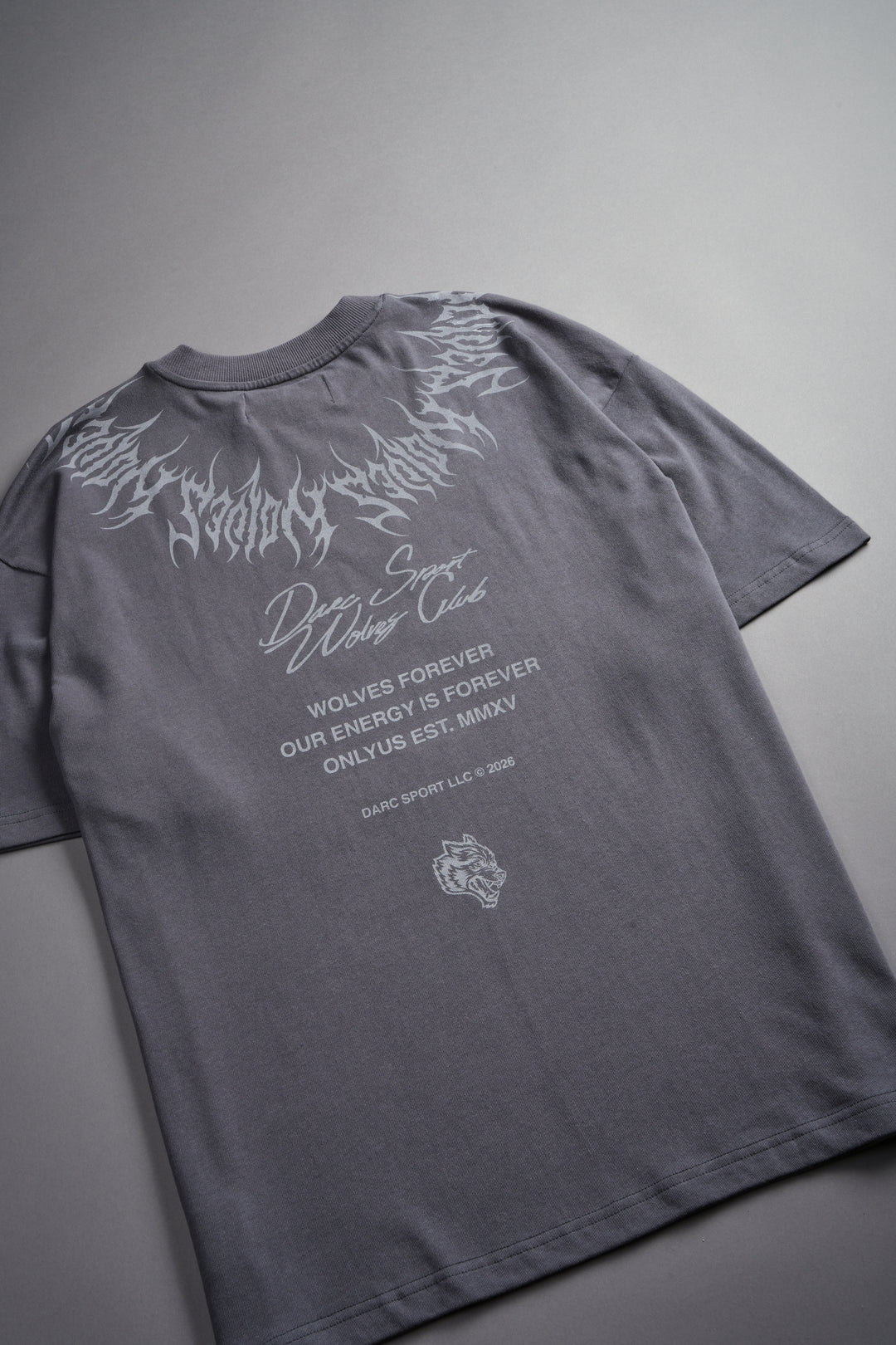 Hesh Core V2 Premium Oversized Tee in Slate Gray