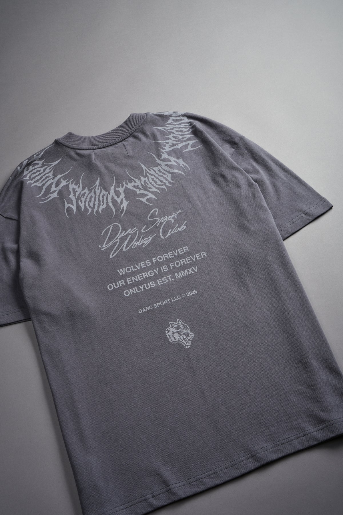 Hesh Core V2 Premium Oversized Tee in Slate Gray