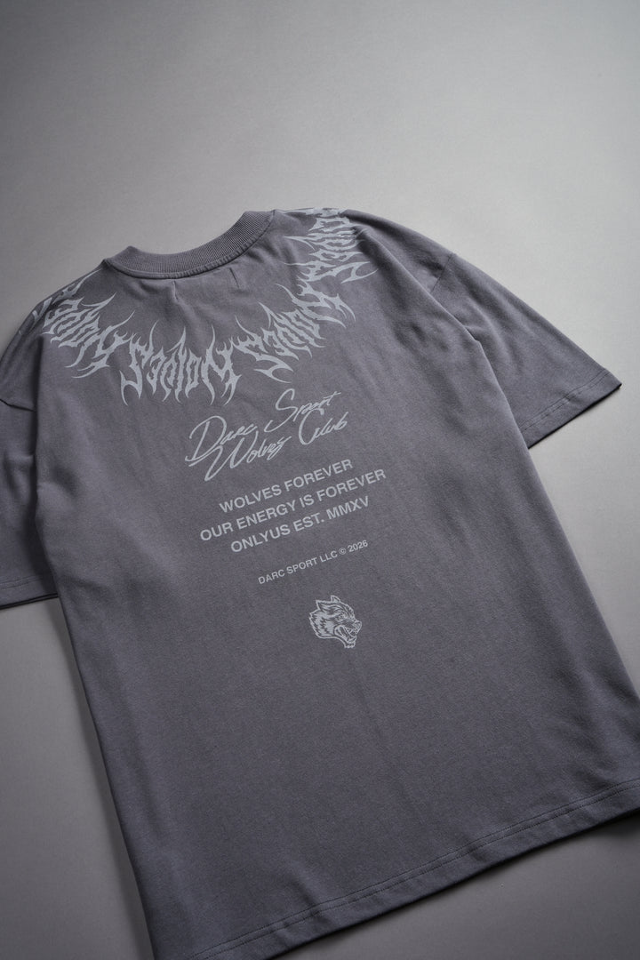 Hesh Core V2 Premium Oversized Tee in Slate Gray