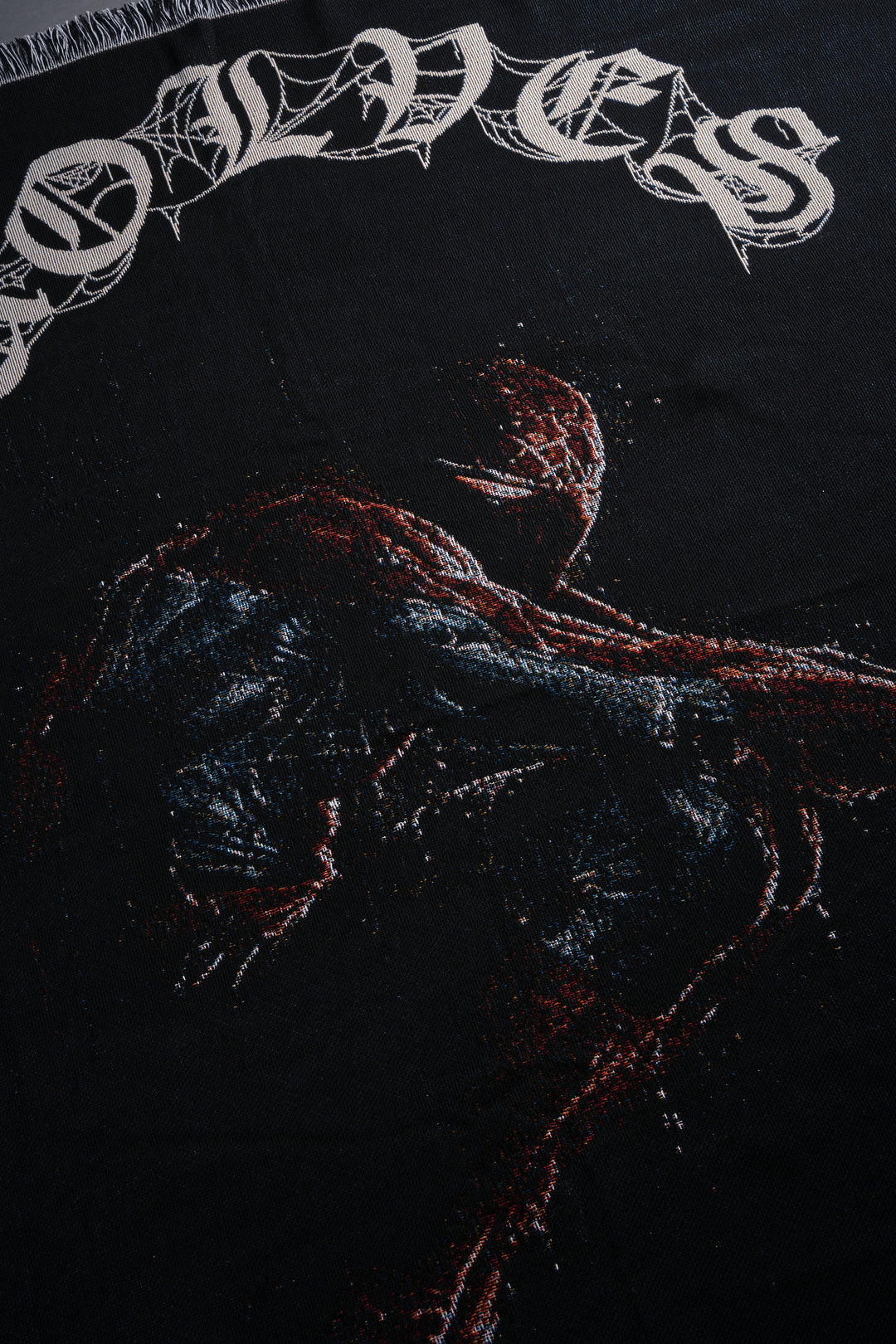 Spider-Man The Rain Tapestry Blanket in Black