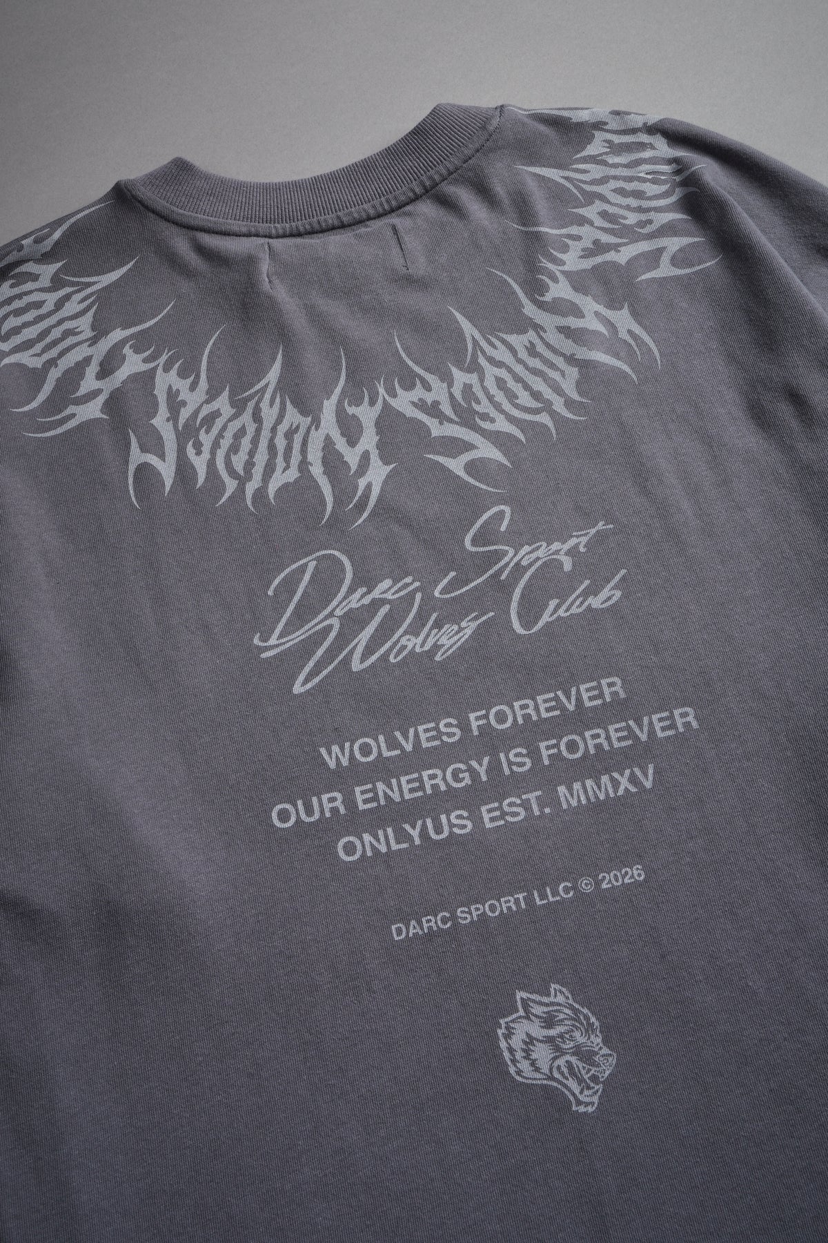 Hesh Core V2 Premium Oversized Tee in Slate Gray