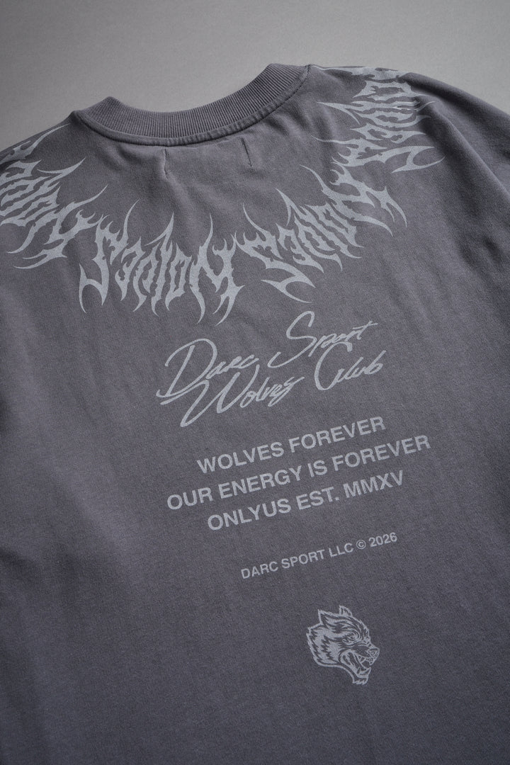 Hesh Core V2 Premium Oversized Tee in Slate Gray