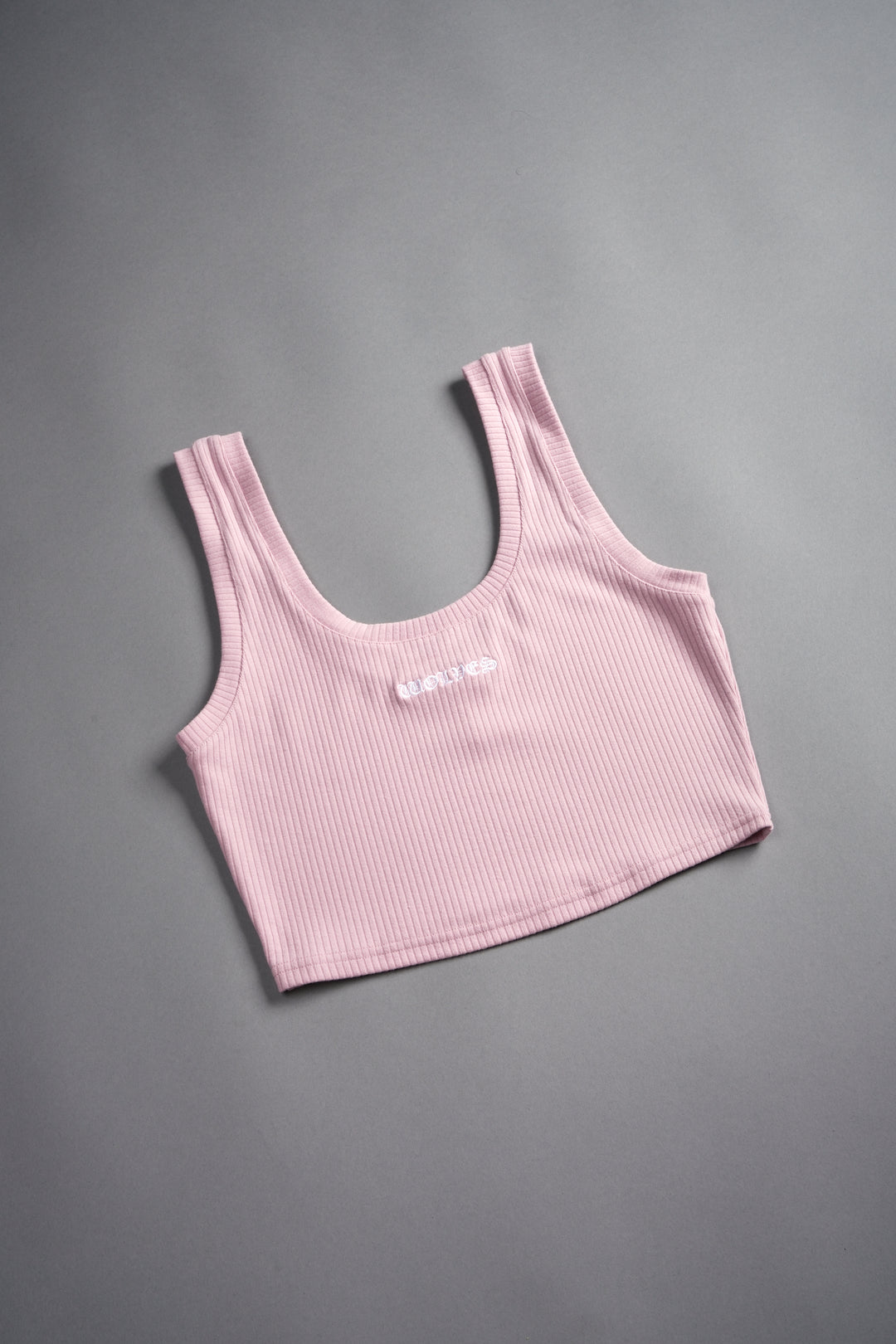 Chopper Classic Ribbed Tank in Pink Dust