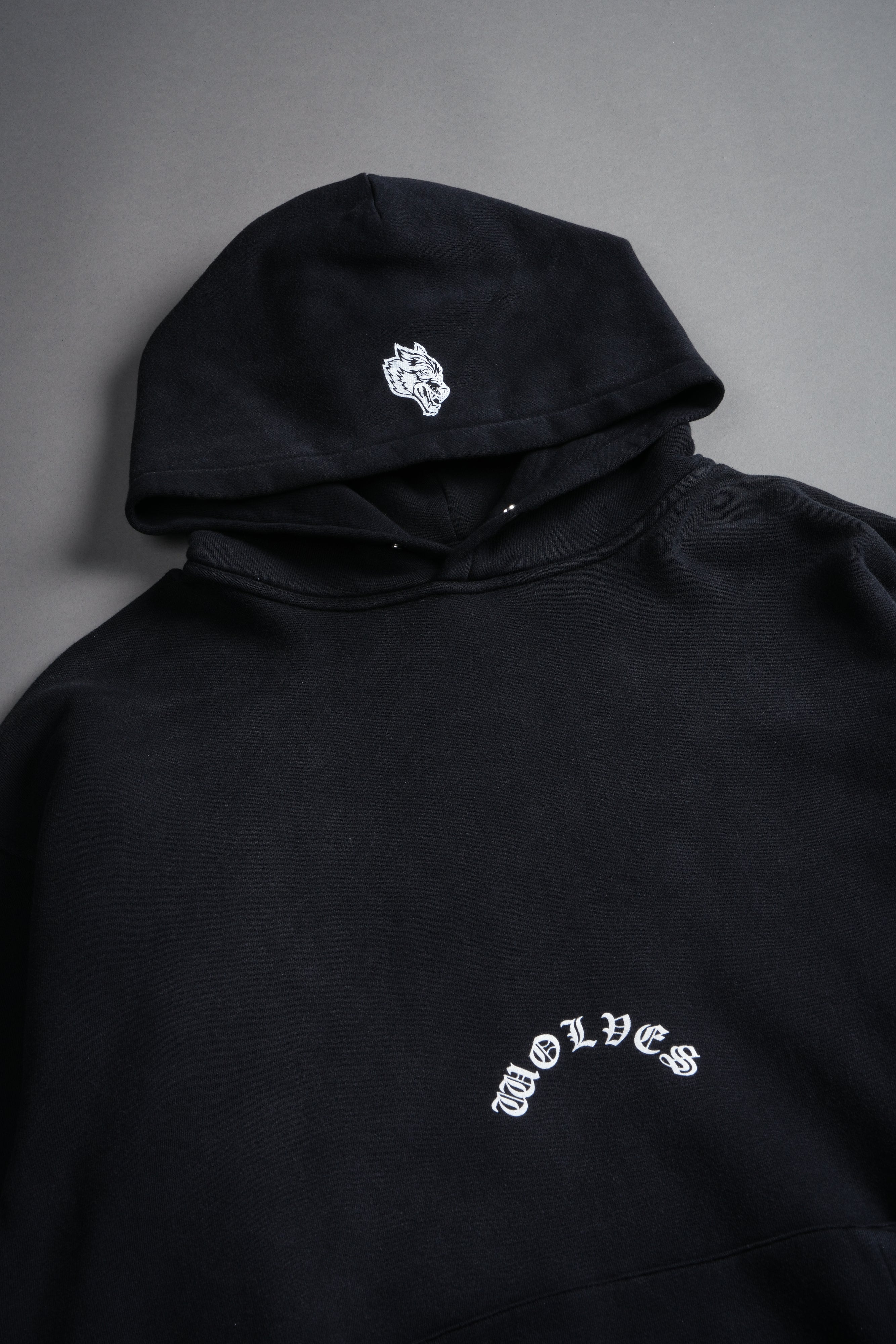 Smile "Pierce" Hoodie in Black