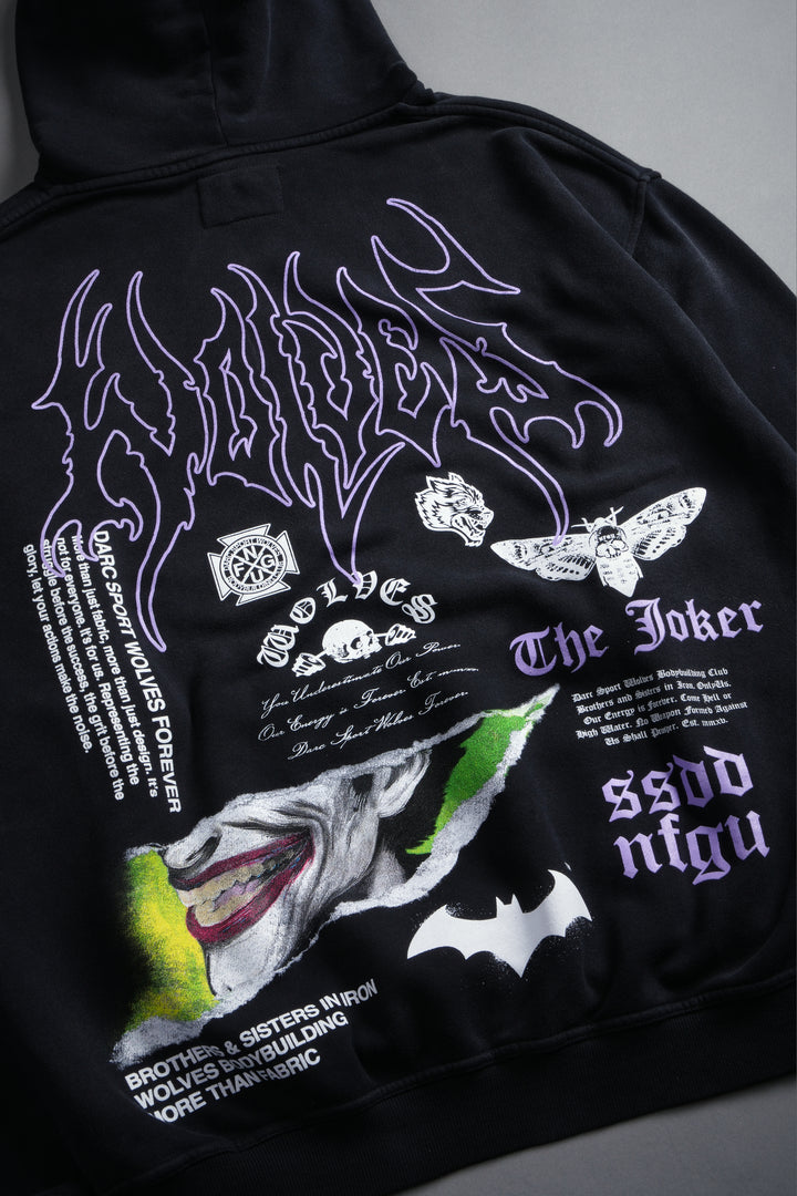 Smile "Pierce" Hoodie in Black