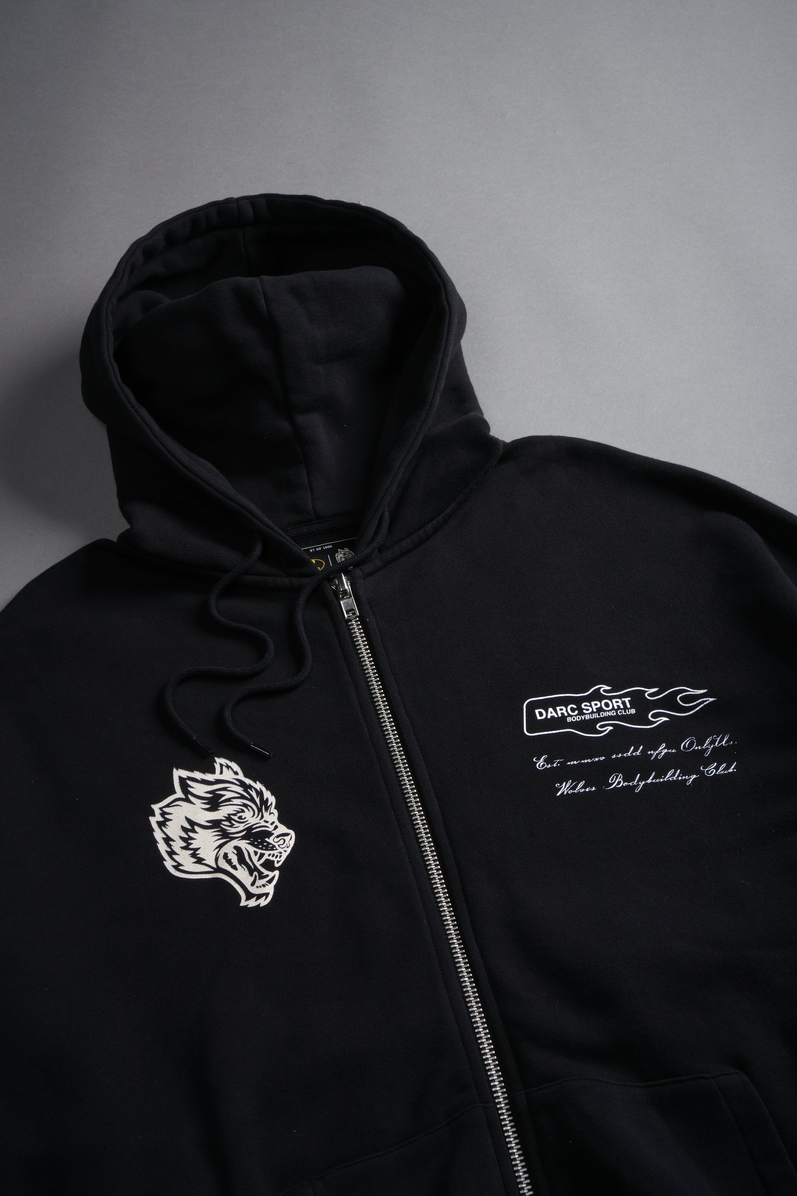 Bane Forever "Chambers" Zip Hoodie in Black