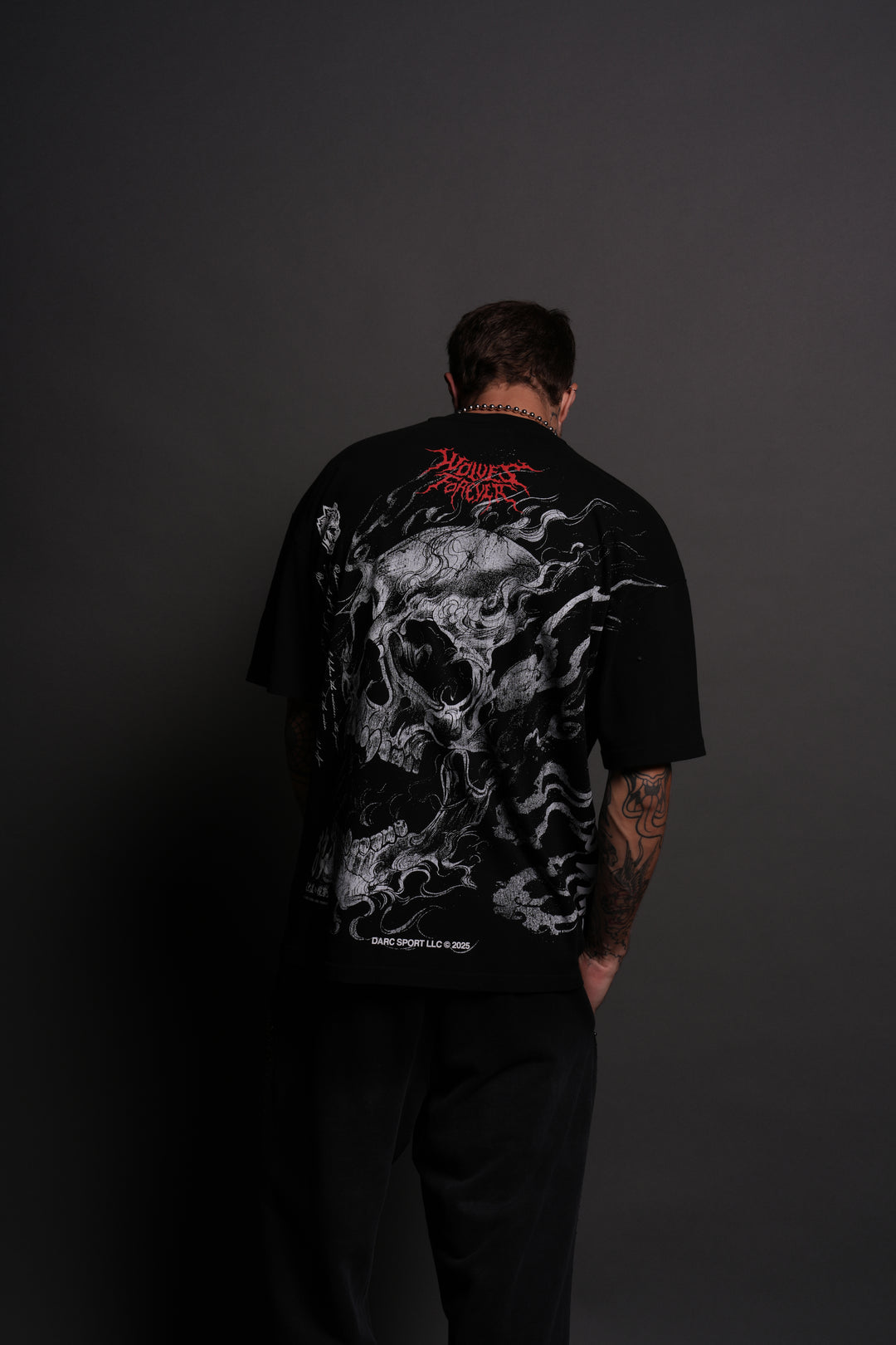 Darc Shinigami "Side By Side" Series Premium Tee in Black