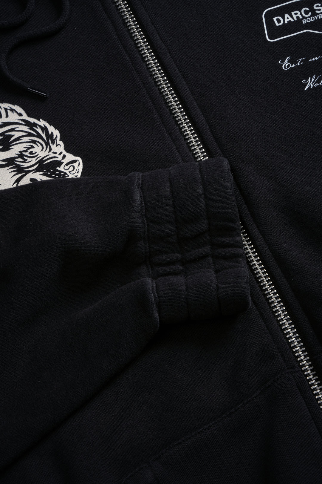 Bane Forever "Chambers" Zip Hoodie in Black