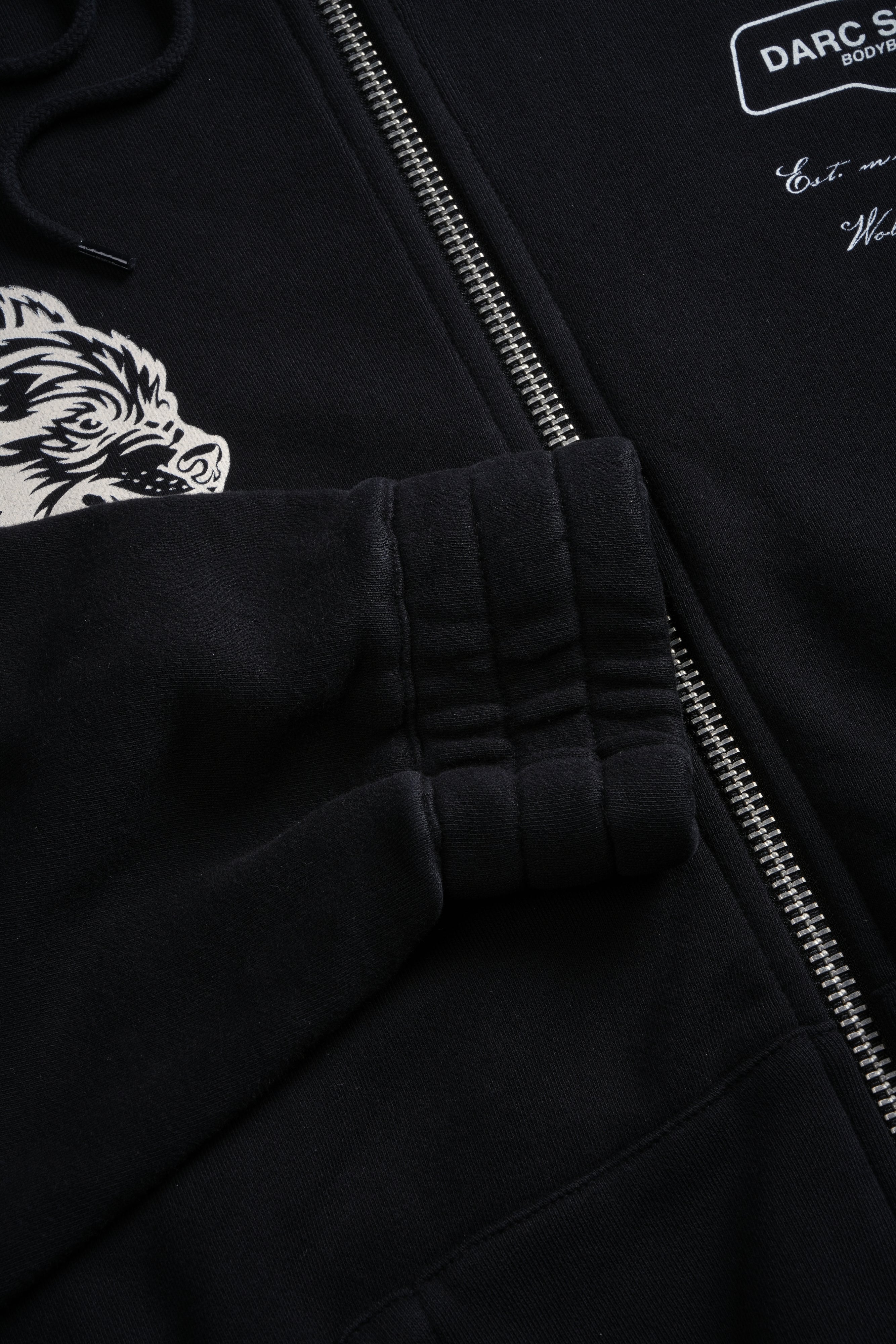 Bane Forever "Chambers" Zip Hoodie in Black